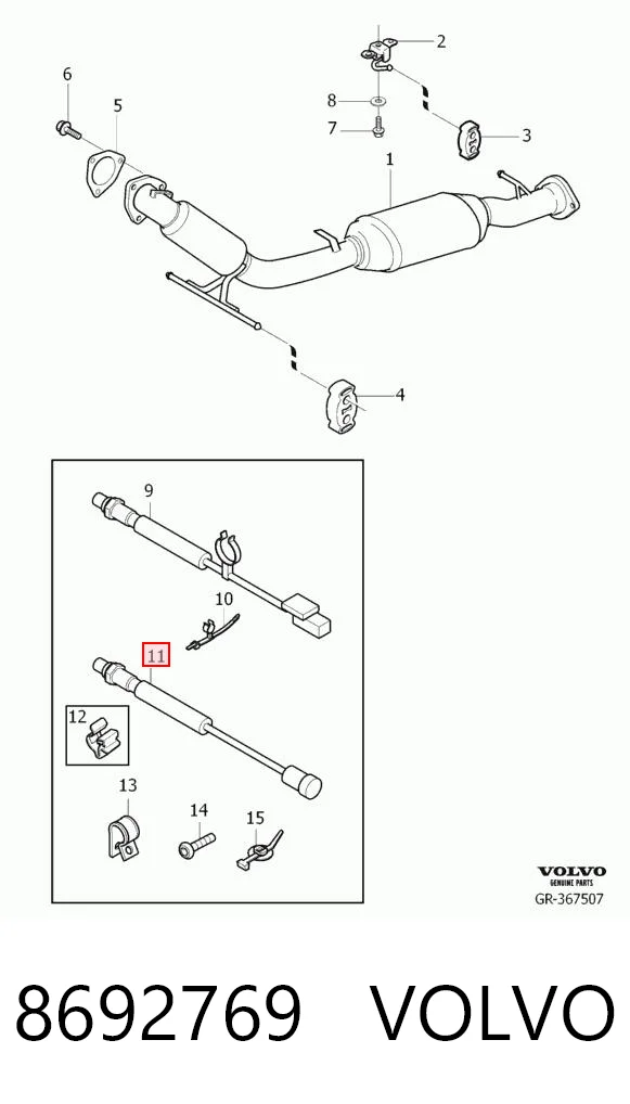 8692769 Volvo 