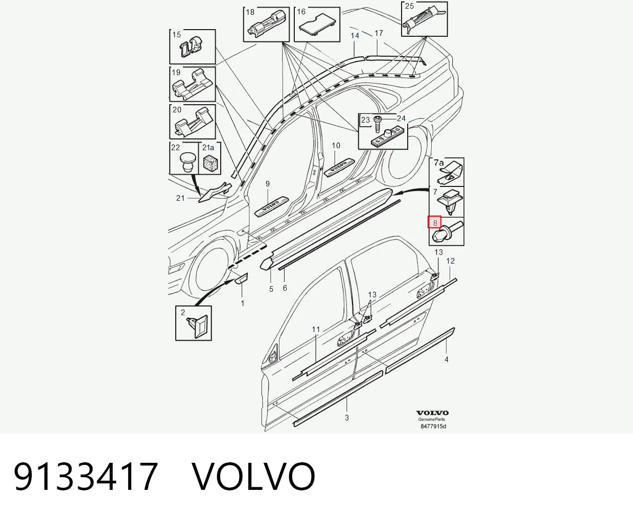 9133417 Volvo 