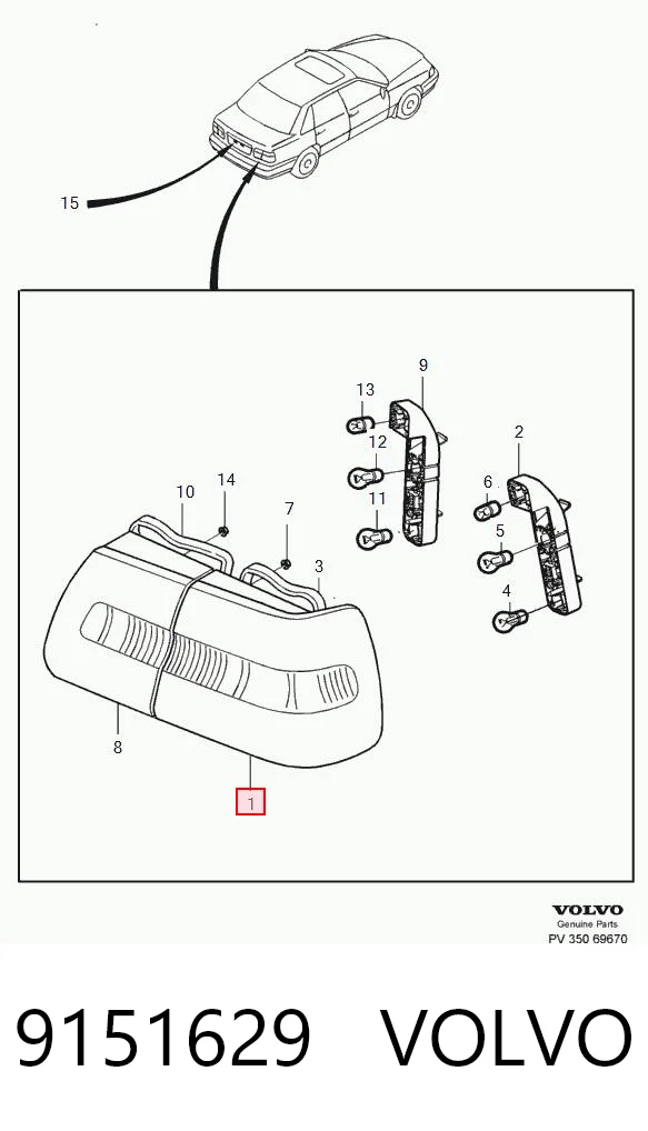 9151629 Volvo