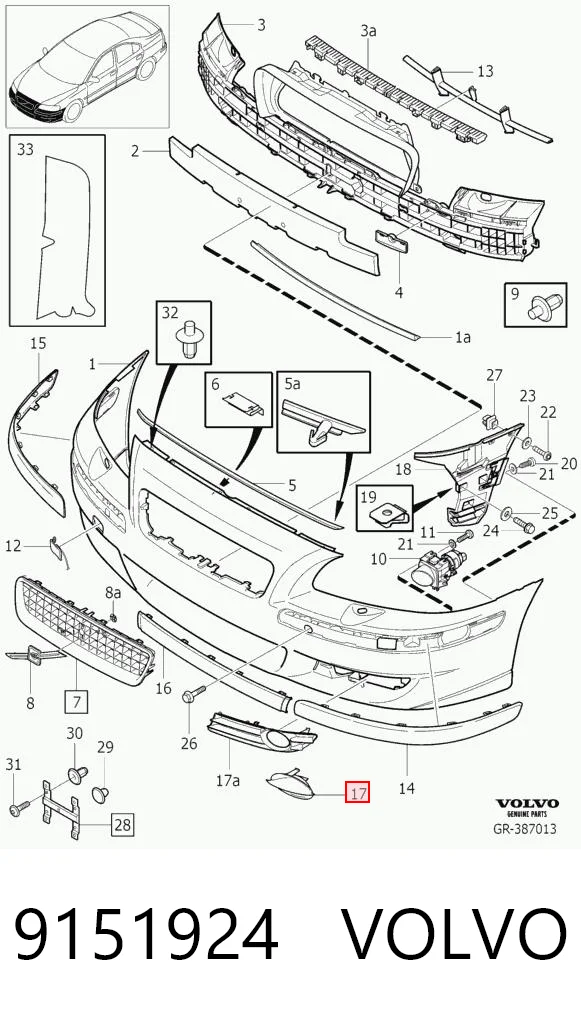 9151924 Volvo 