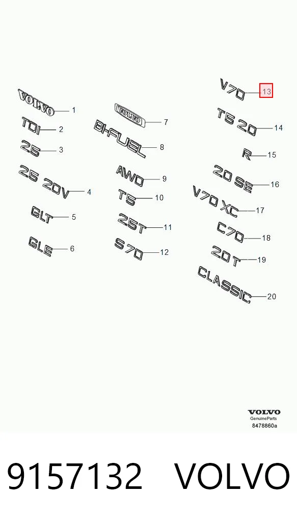 9157132 Volvo