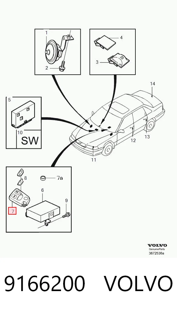 9166200 Volvo 
