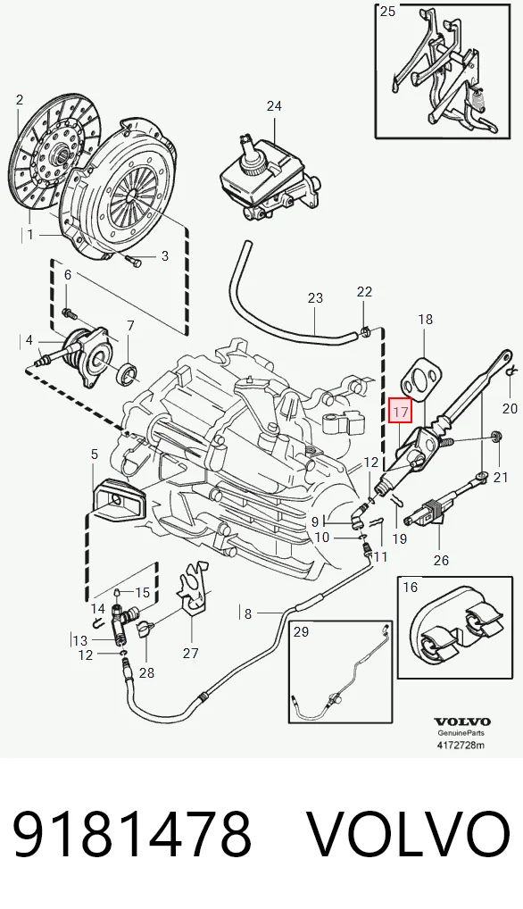 ГЦЗ Volvo S70 седан (LS, LT) (1997 - 2000) ціна, від 119.57 USD