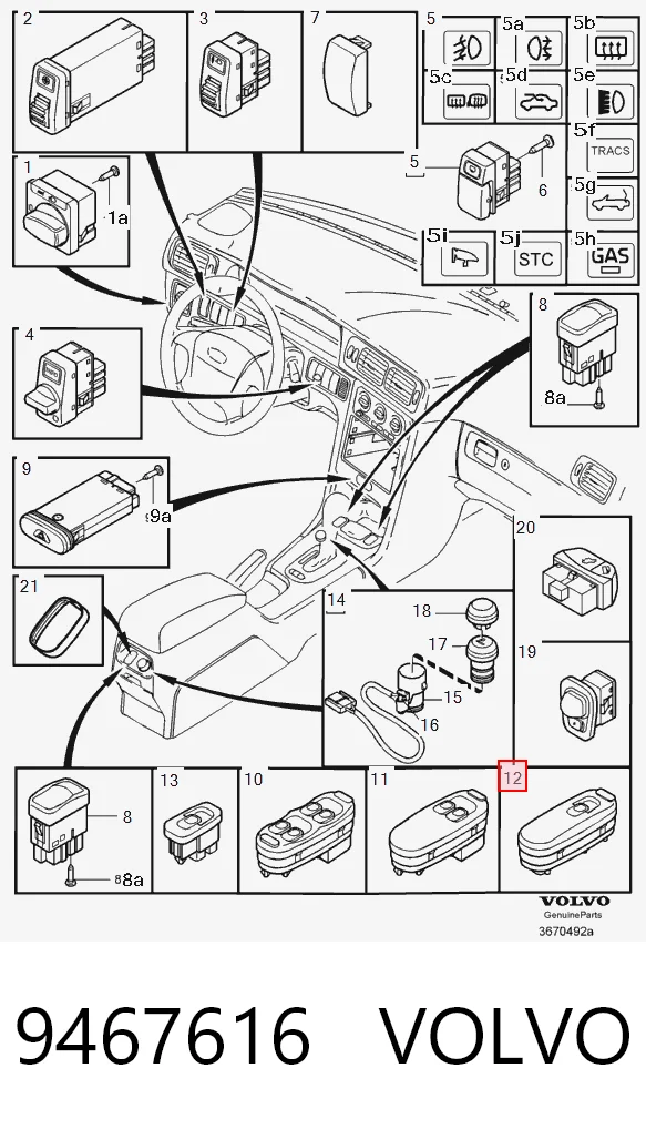 9467616 Volvo 
