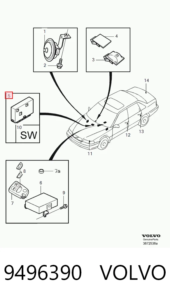 9496390 Volvo
