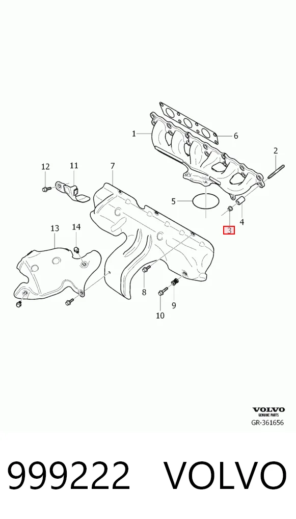 Болт/гайка кріплення ZVL1505 Zzvf