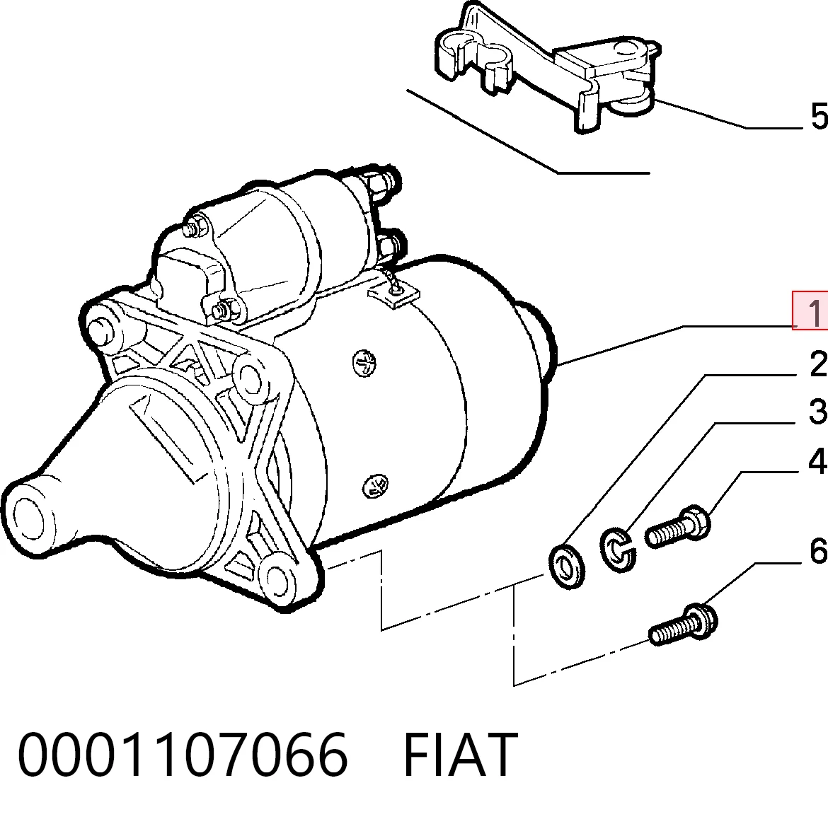 Купити 46791692 Ferrari Стартер