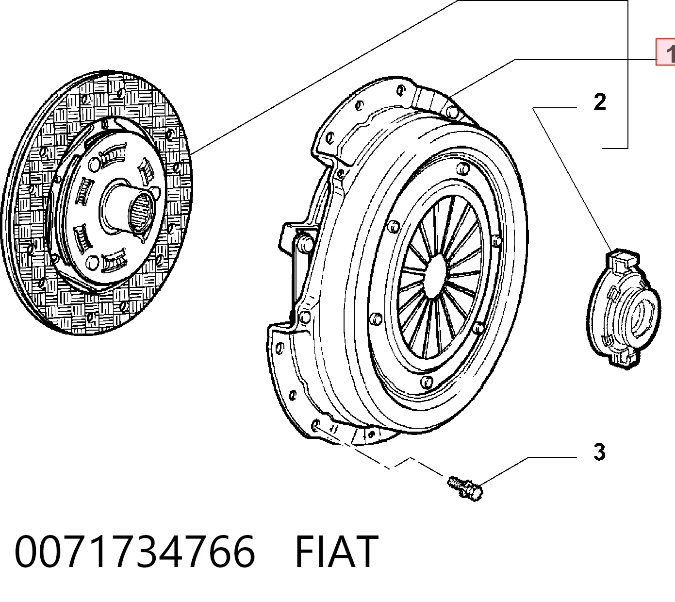 Комплект зчеплення (3 частини) INA 623090300 ціна, від 168.38 USD