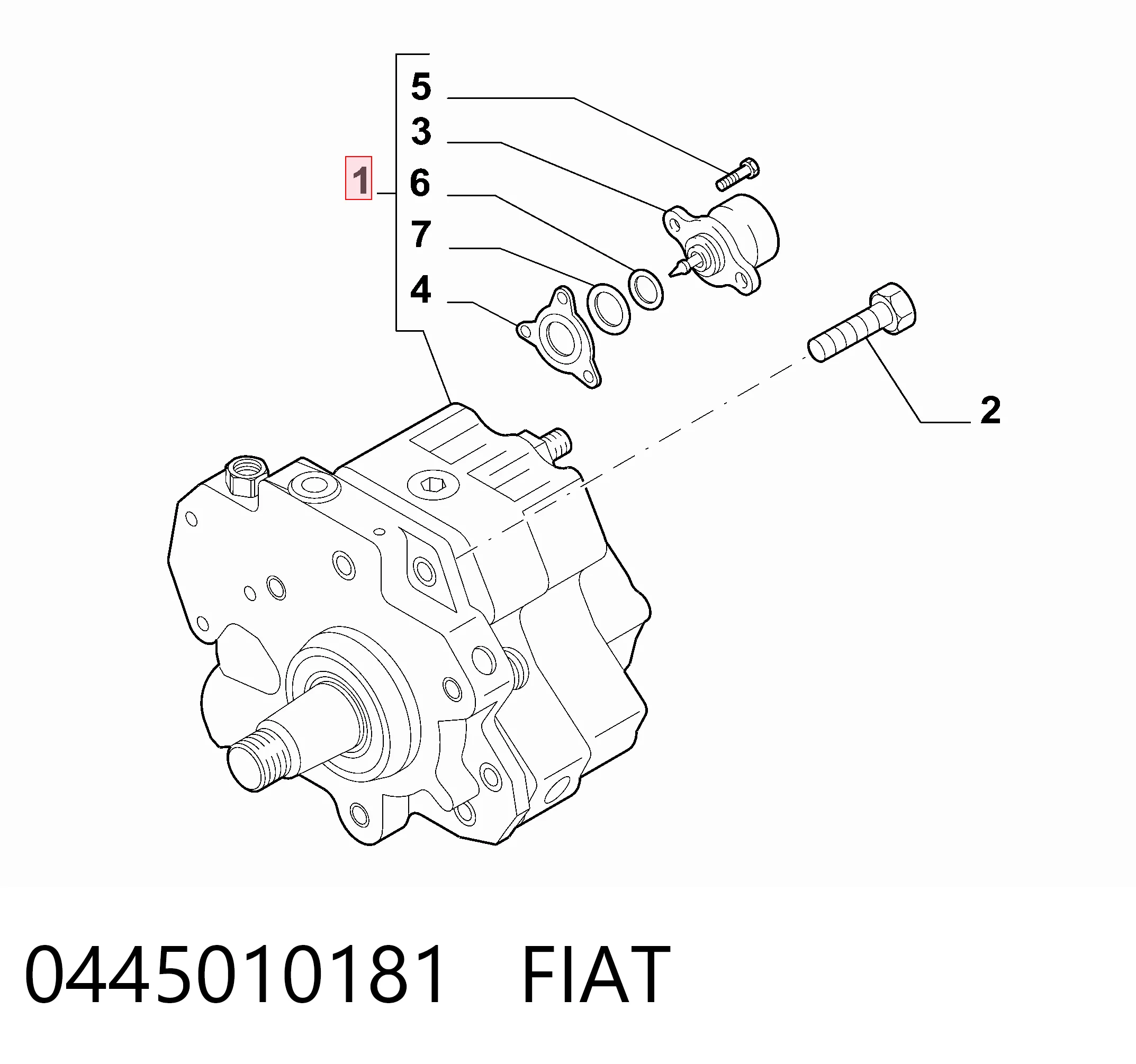 986437085 Bosch Насос паливний високого тиску (ПНВТ)
