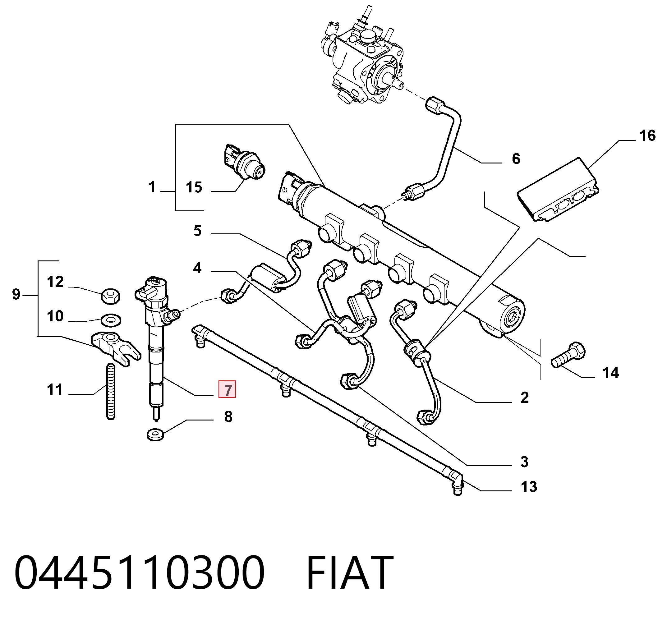 Форсунка паливна Bosch 986435171 ціна, від 88.68 USD