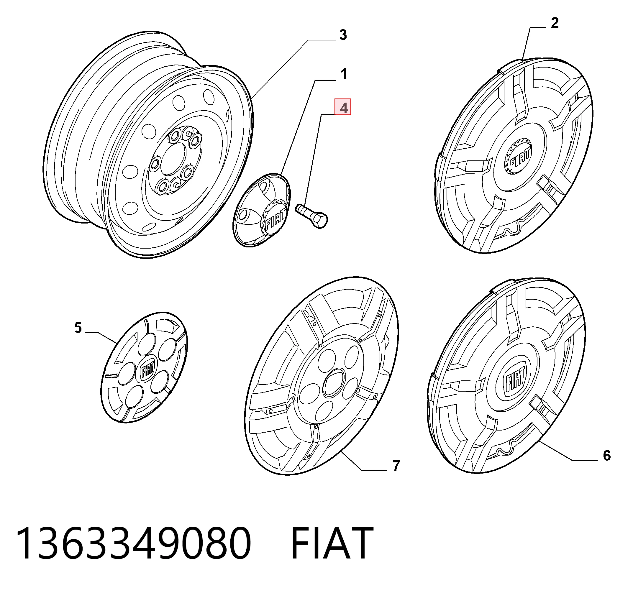Колісний болт General Motors 20833675 ціна, від 3.23 USD