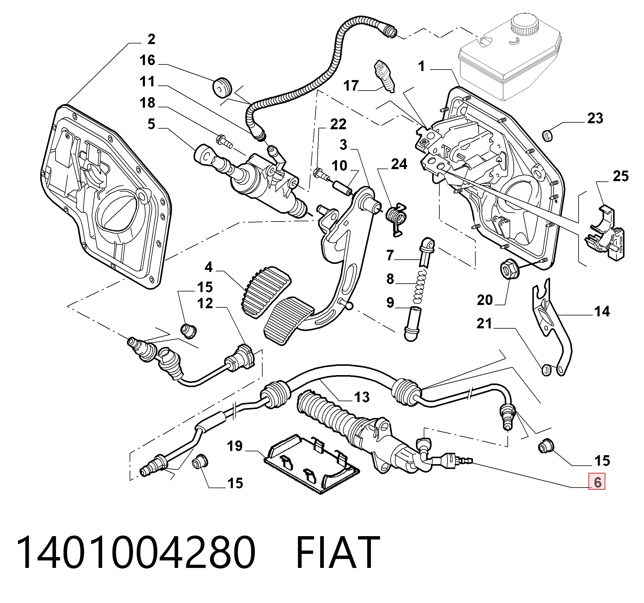 Актуатор зчеплення Peugeot Expert фургон (VF) (2007 - 2016) ціна, від 34.82 USD