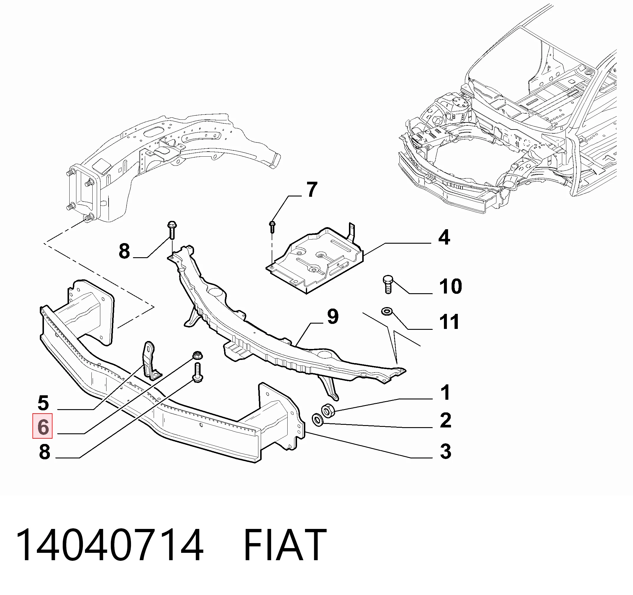 ZVL1505 Zzvf Болт/гайка кріплення