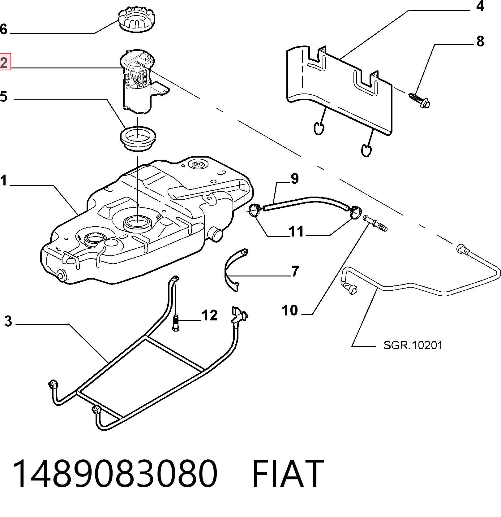 Бензонасос 525691 Hart