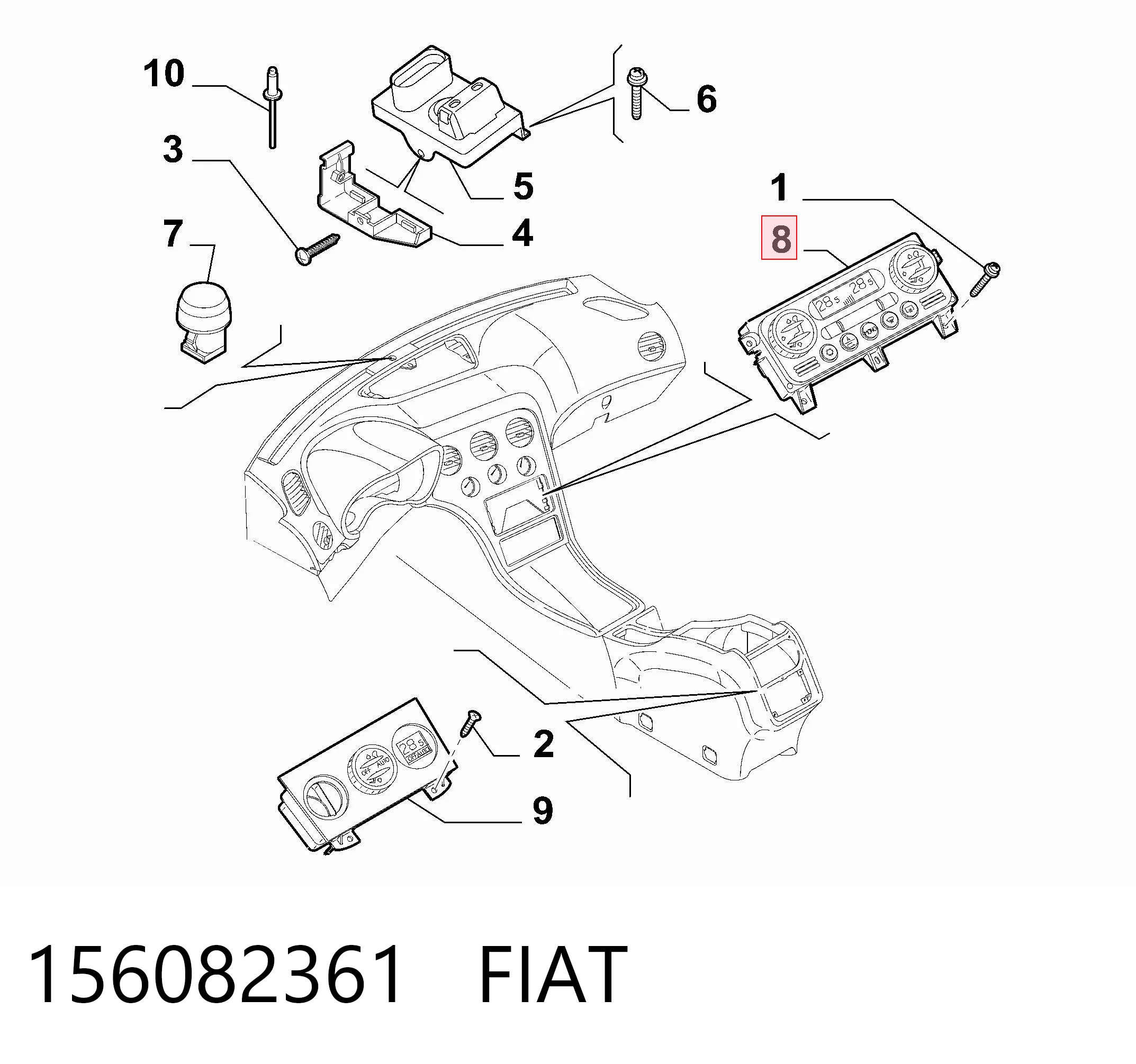 156082361 Fiat/Alfa/Lancia