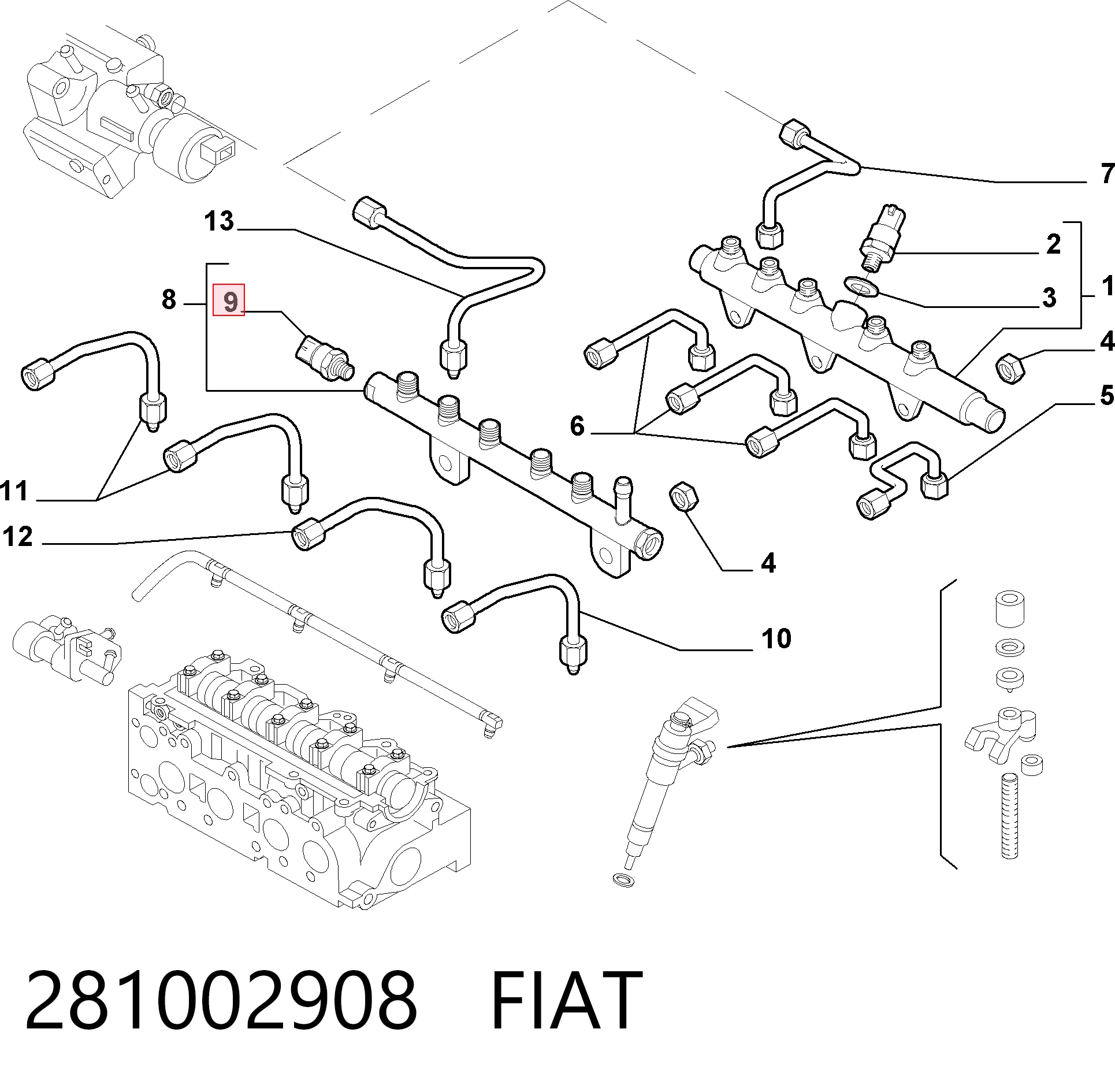 281002734 Bosch Манометри