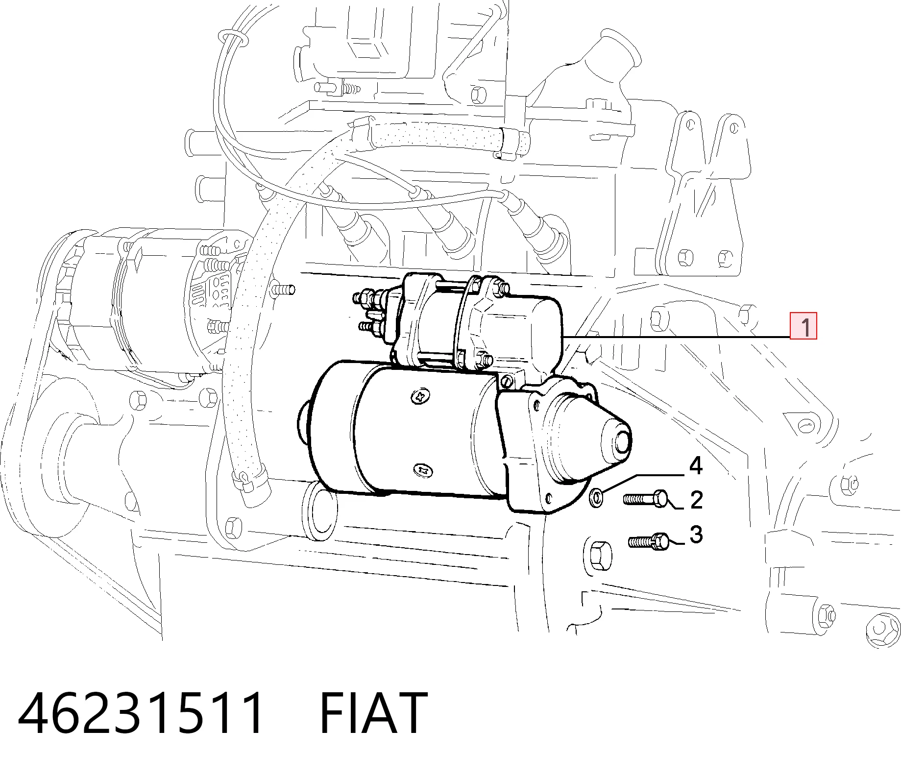 Стартер Magneti Marelli 63221834 ціна, від 66.31 USD