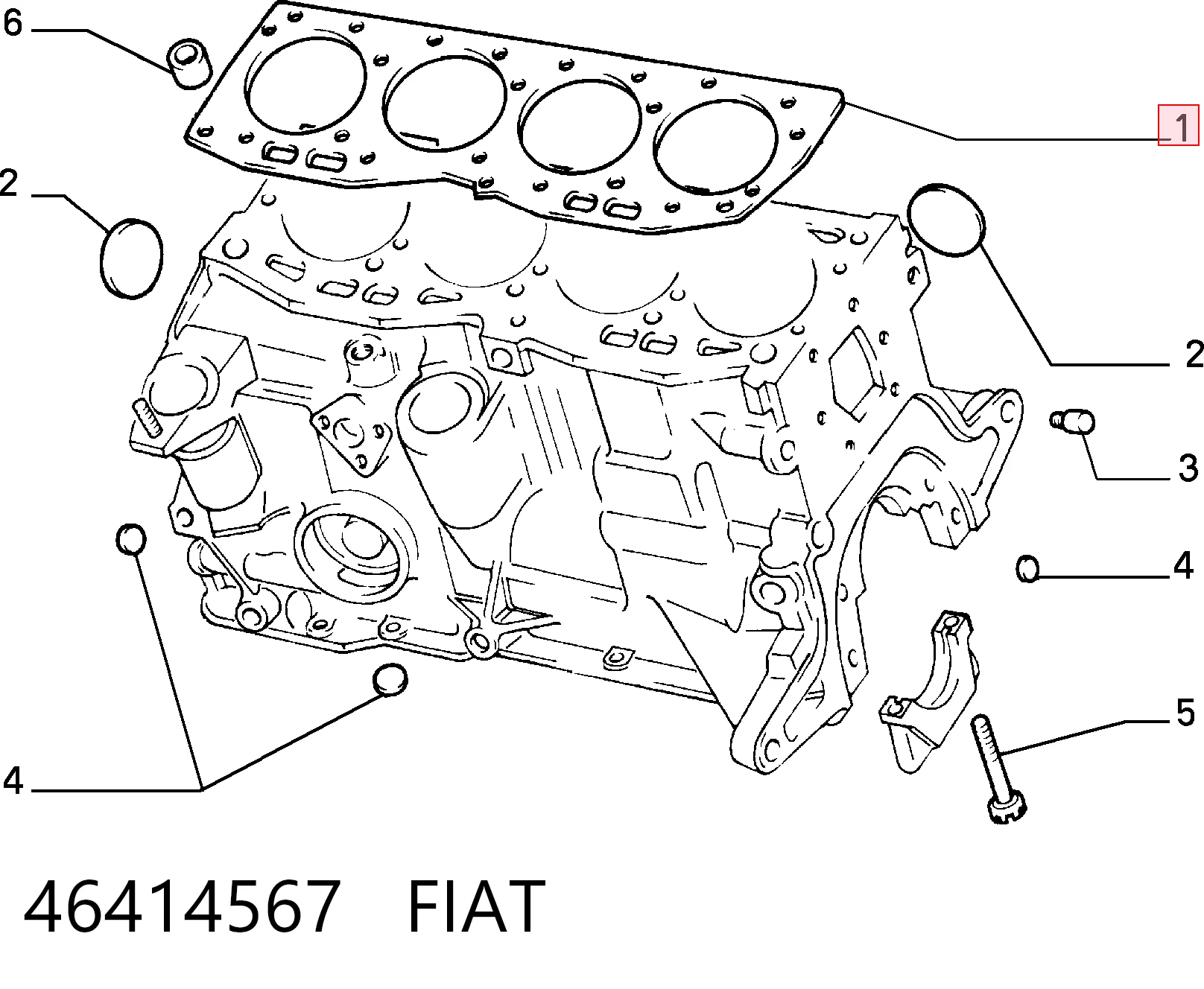 0209P9 Peugeot/Citroen Прокладка під головку