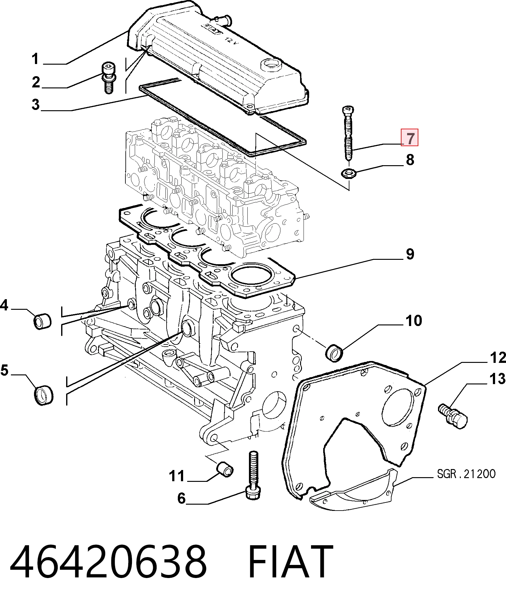 46420638 Fiat/Alfa/Lancia