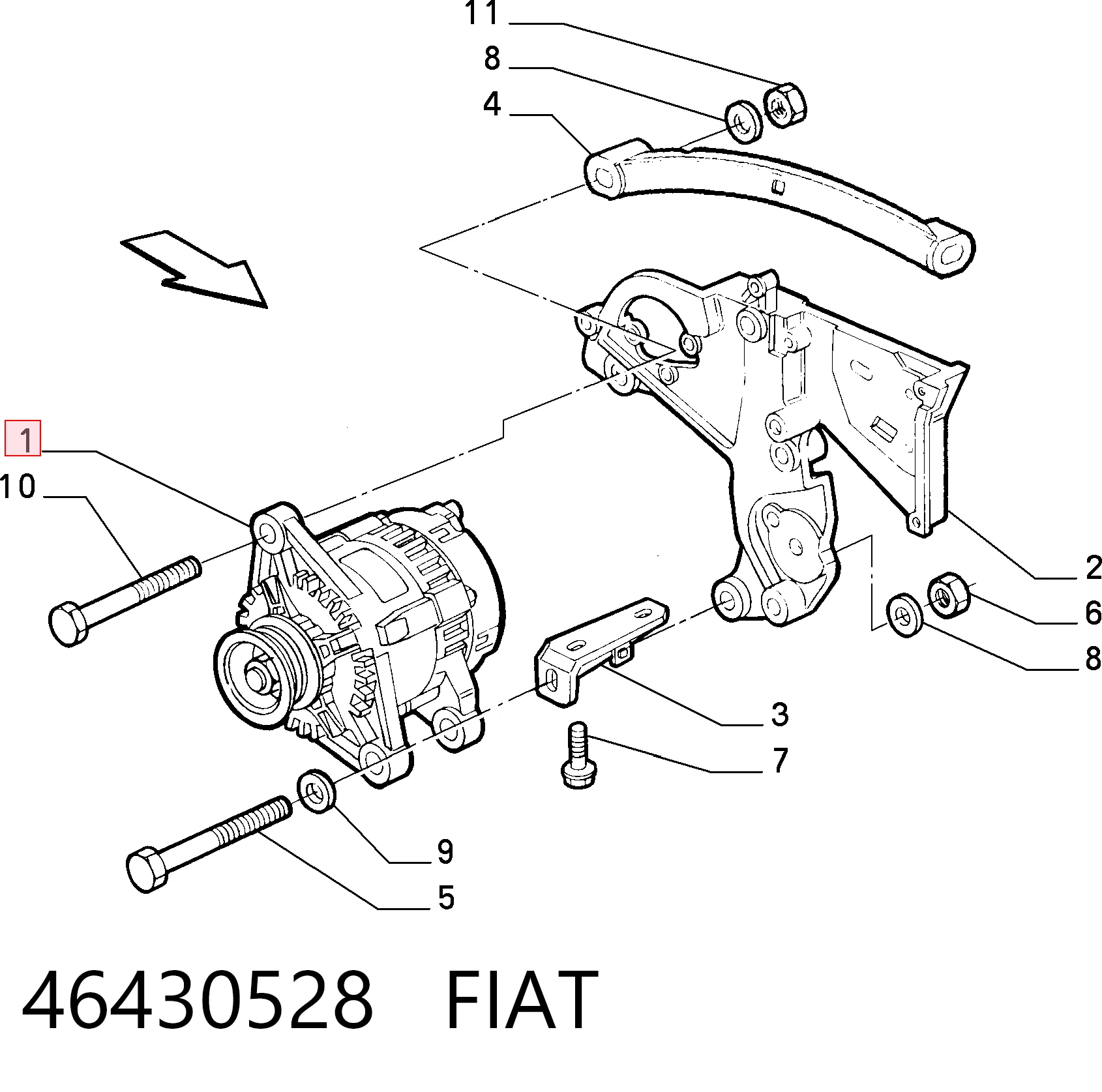Купити 943311591010 Magneti Marelli Генератор