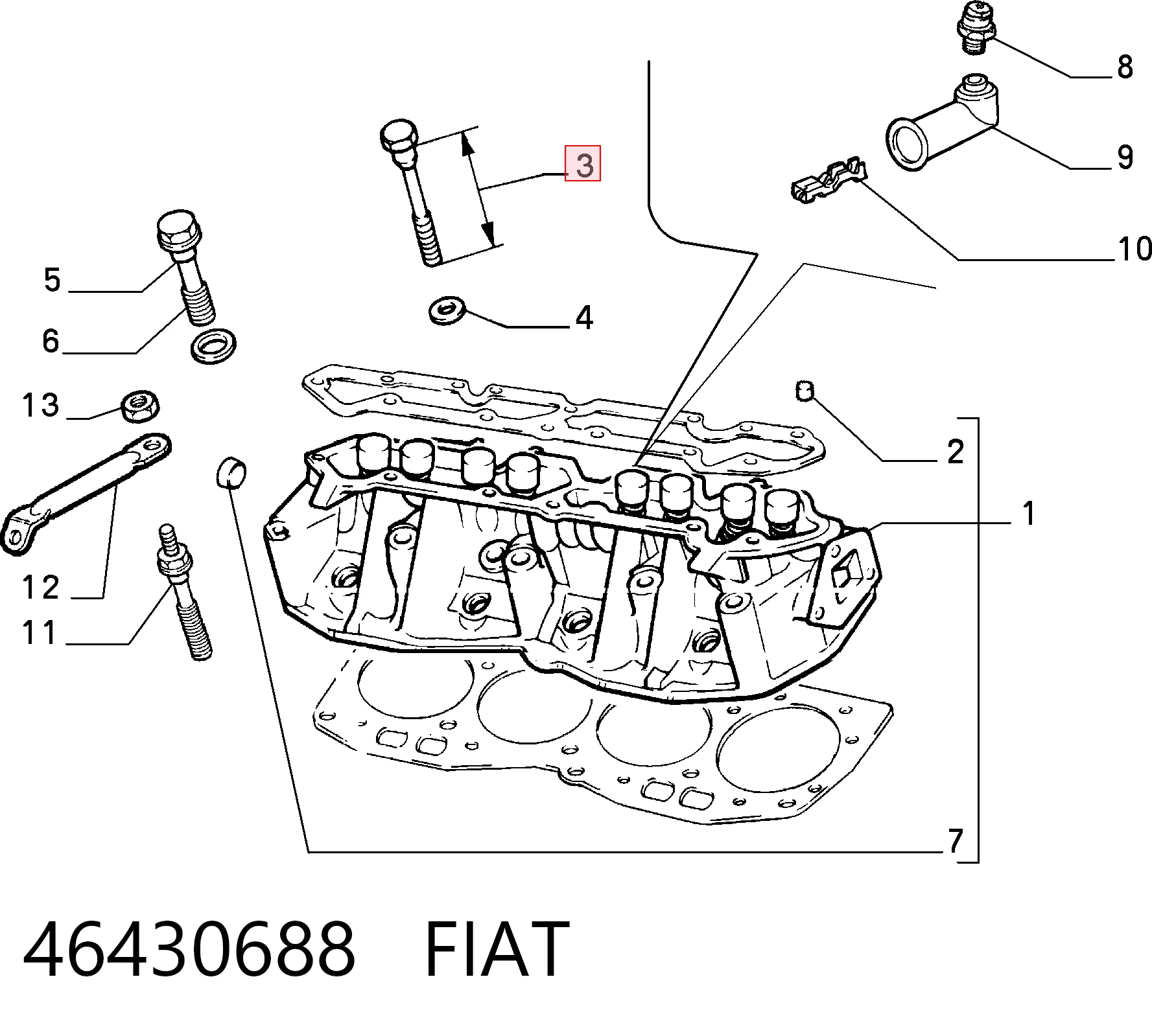 46430688 Fiat/Alfa/Lancia