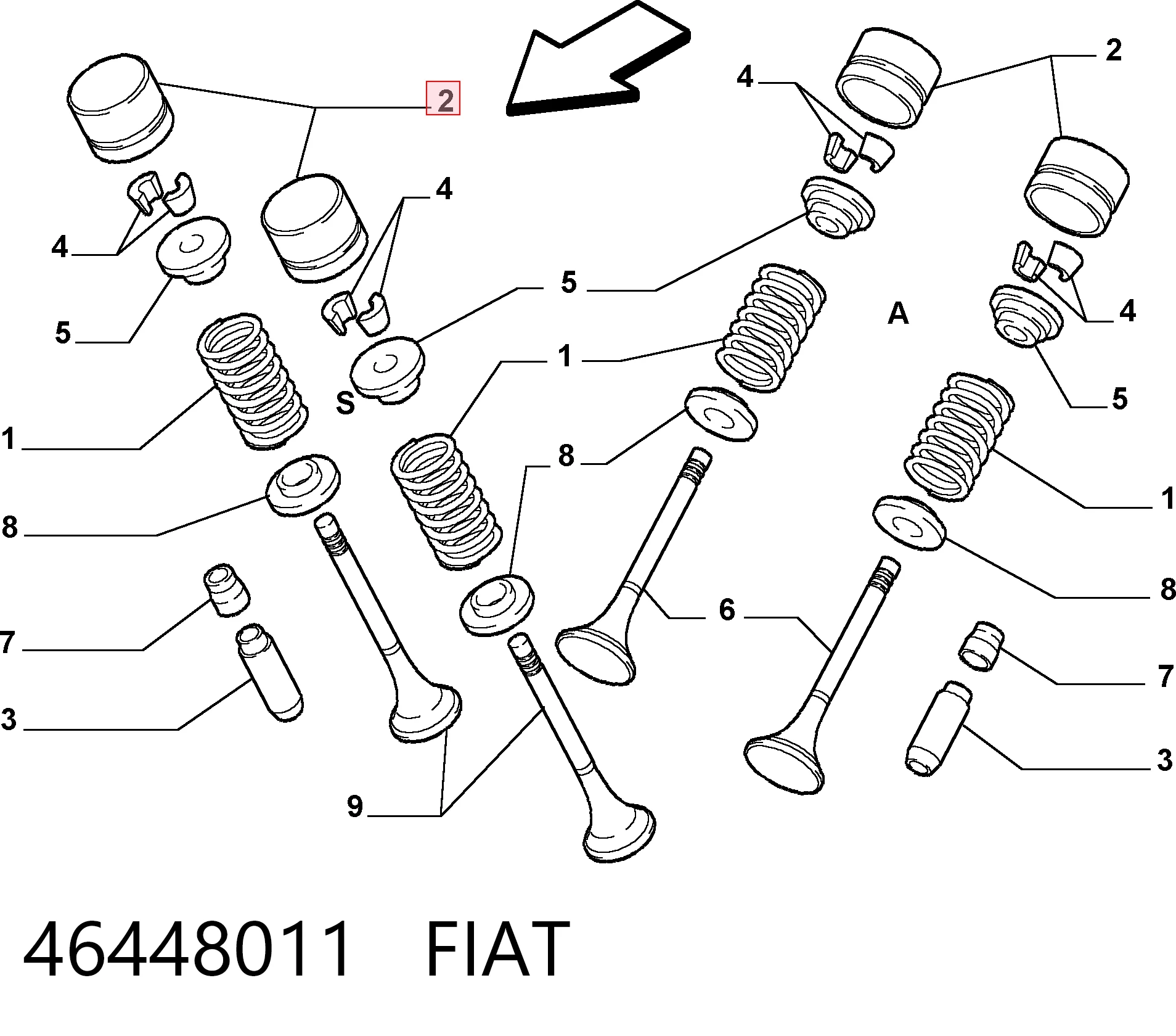 Купити Гідрокомпенсатор Fiat Punto I 176