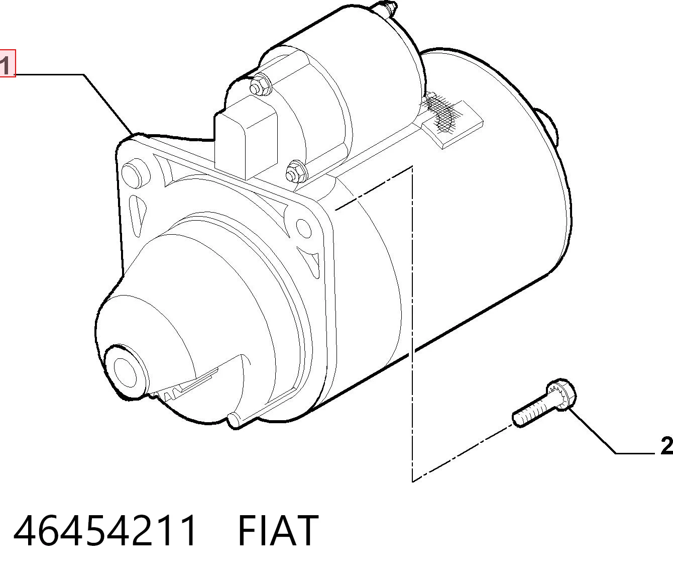 Стартер 63111007 Magneti Marelli