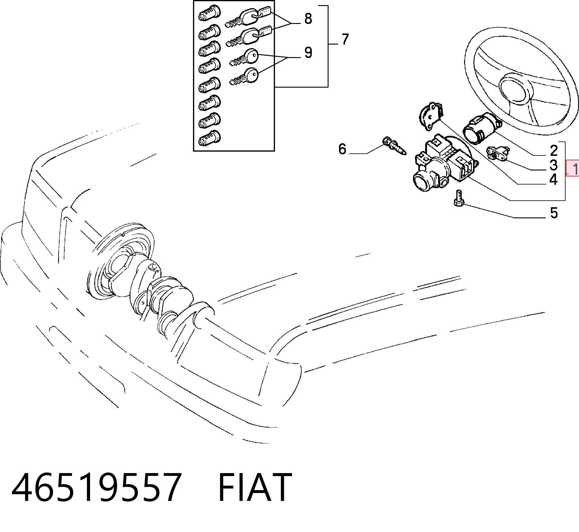 46519557 Fiat/Alfa/Lancia