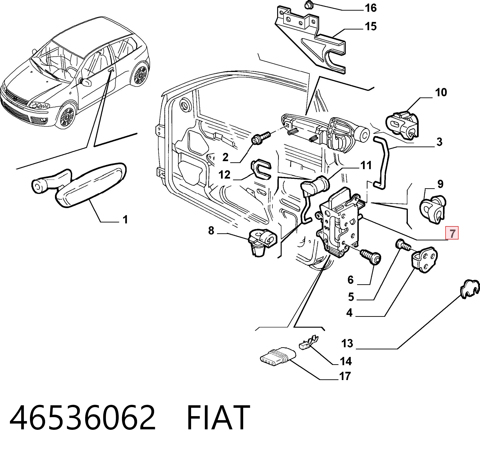 46536062 Fiat/Alfa/Lancia