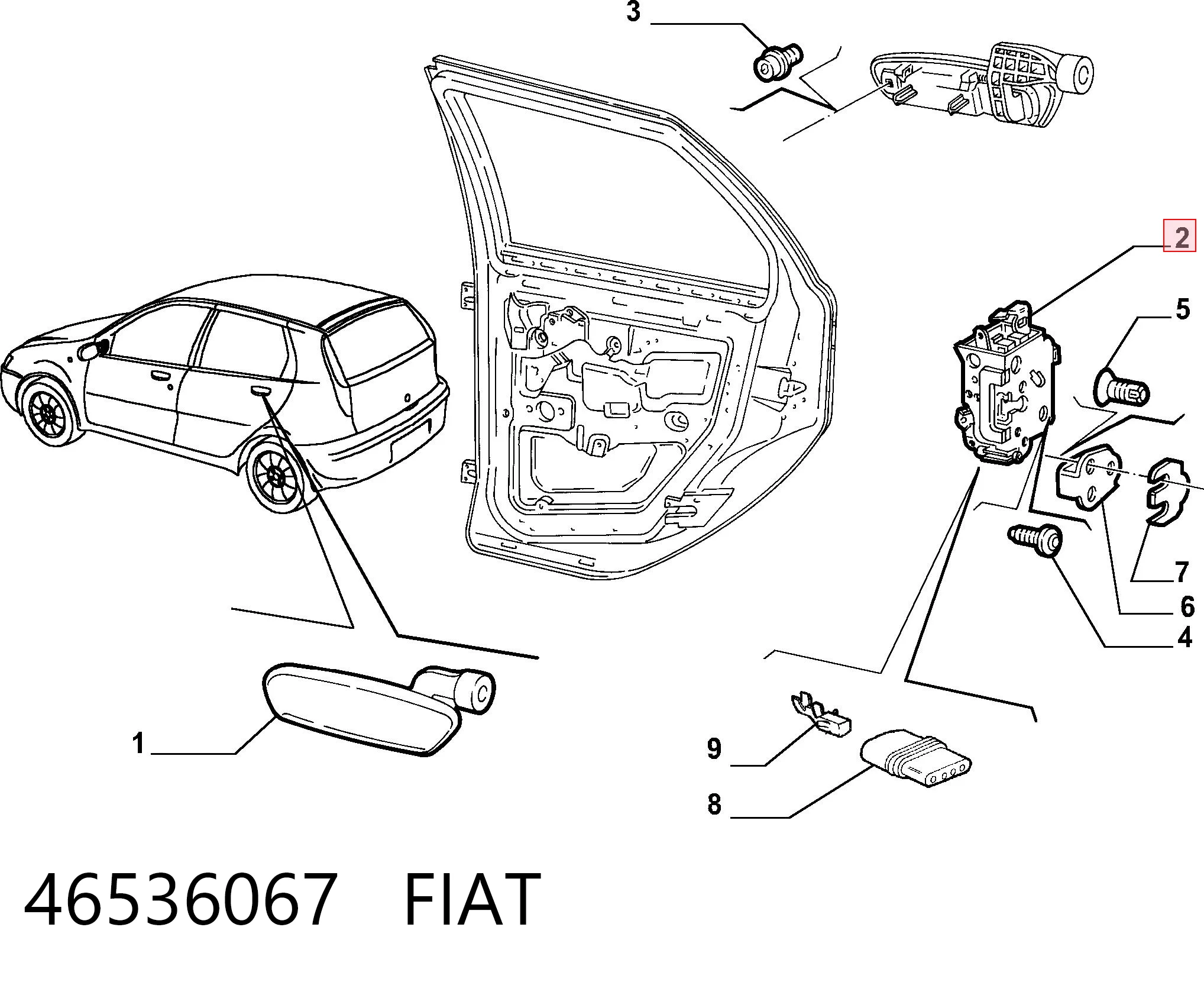 46536067 Fiat/Alfa/Lancia