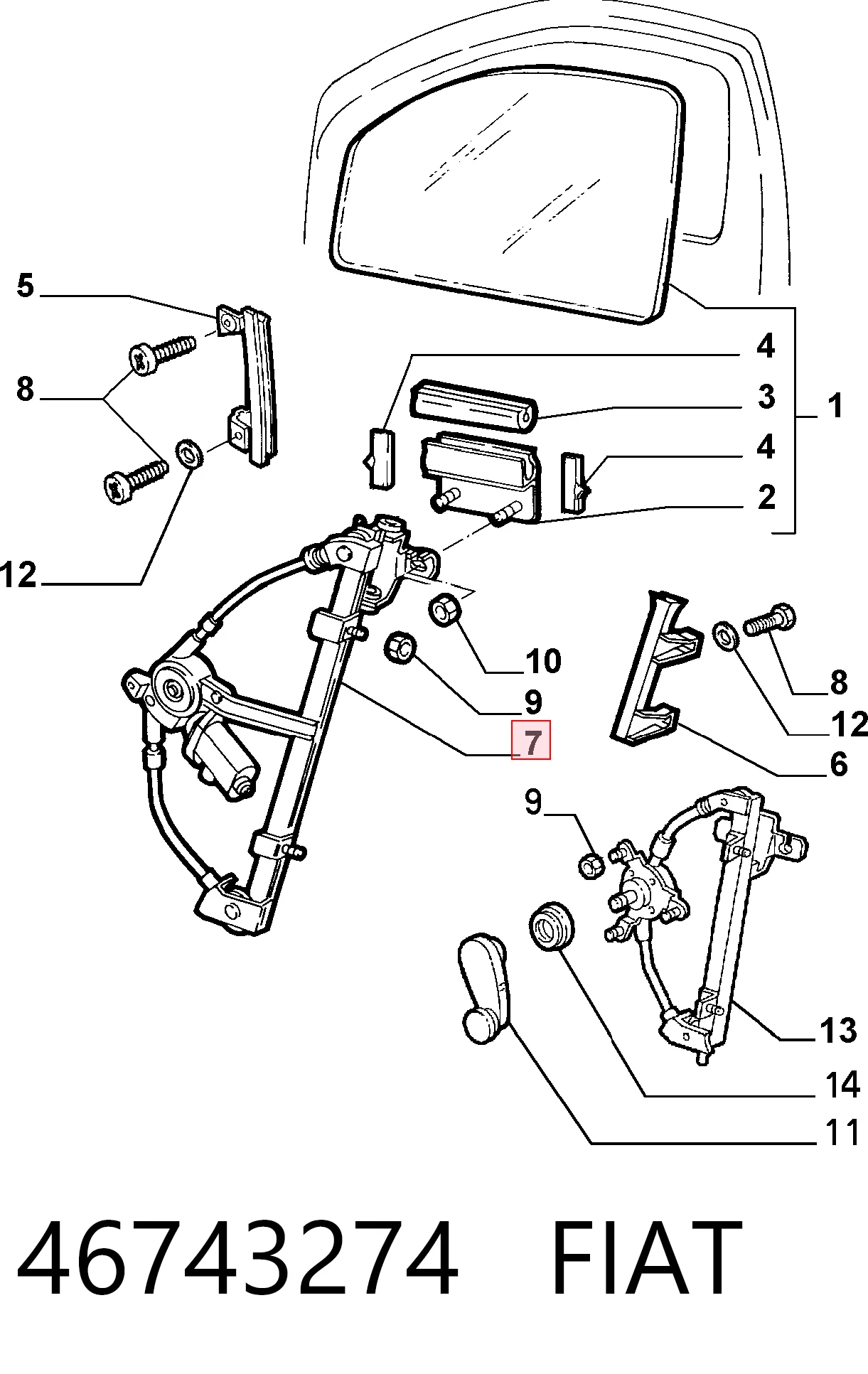 46743274 Fiat/Alfa/Lancia