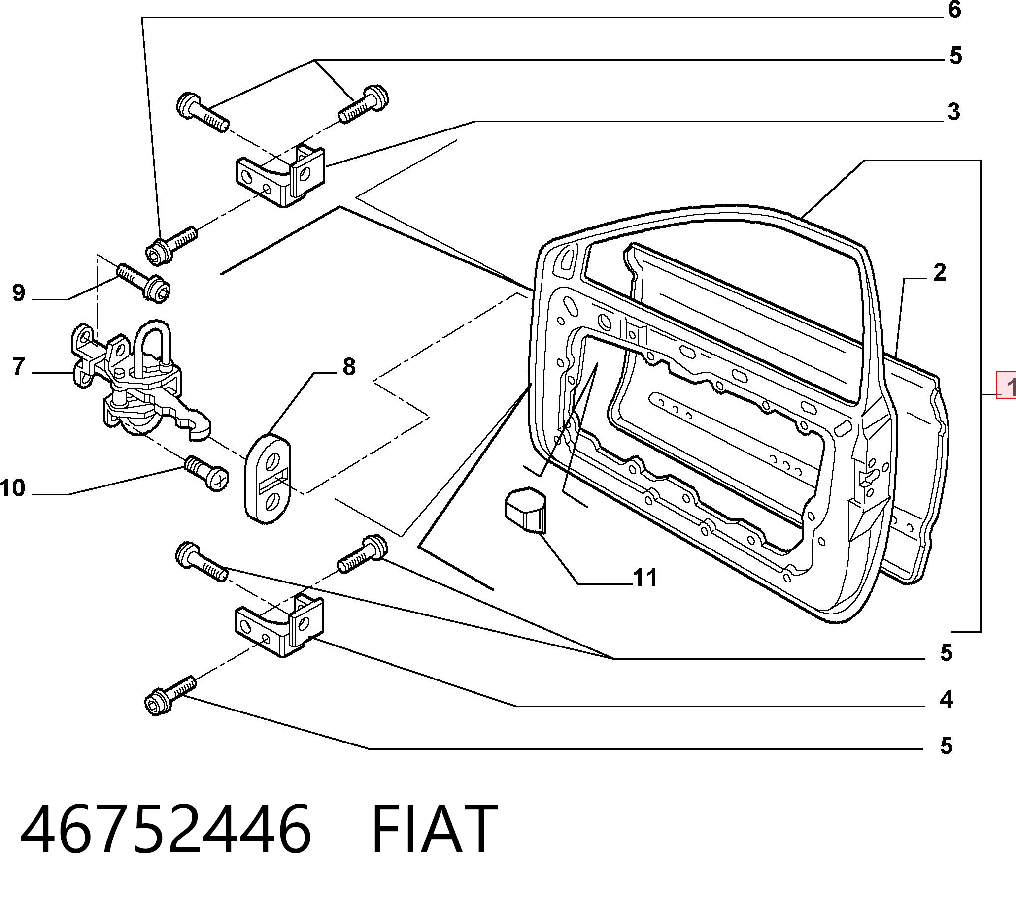 46752446 Fiat/Alfa/Lancia