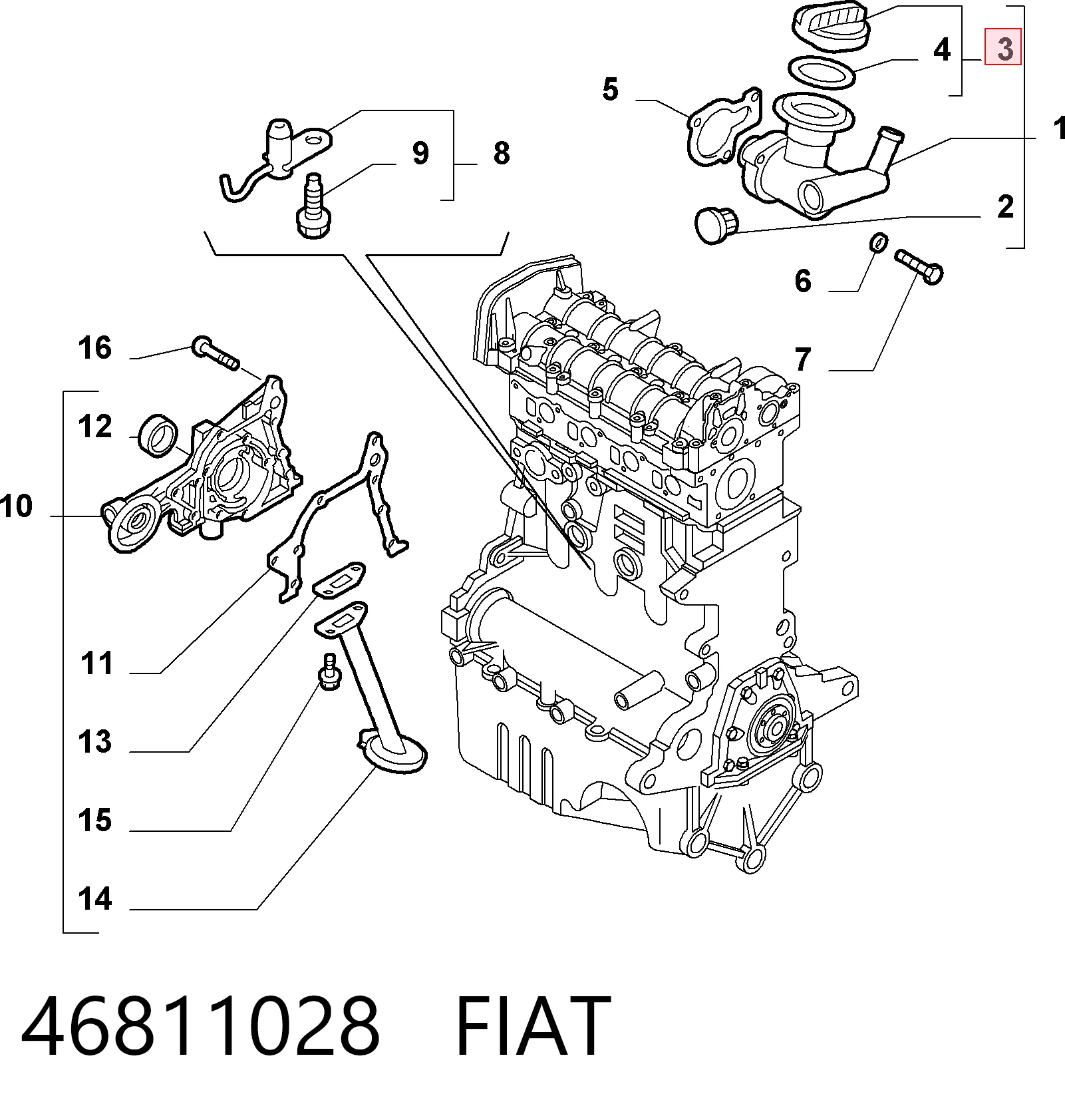 Кришка маслозаливной горловини 93178799 Peugeot/Citroen