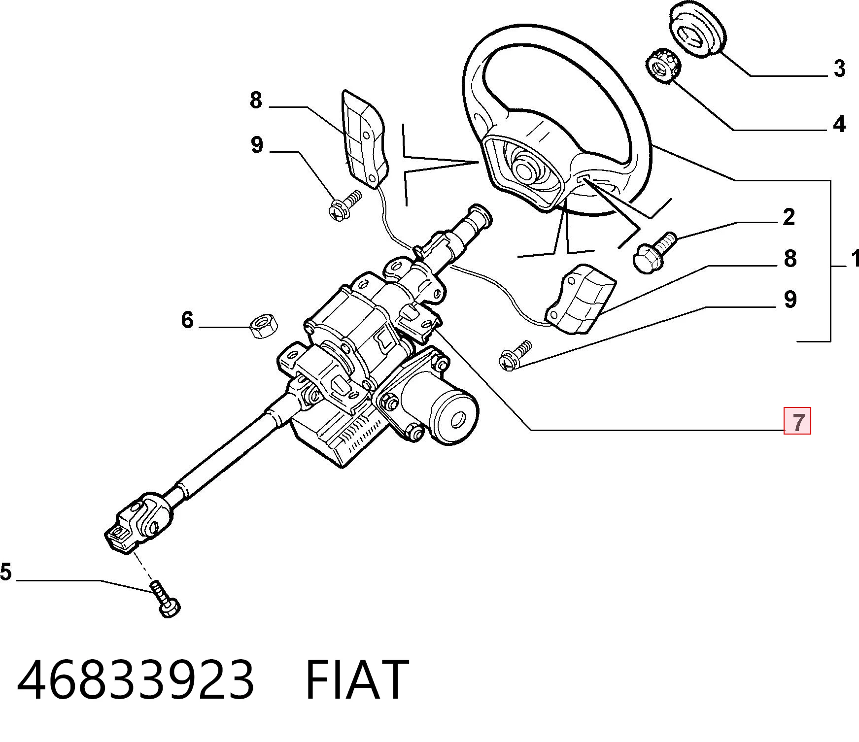 46833923 Fiat/Alfa/Lancia