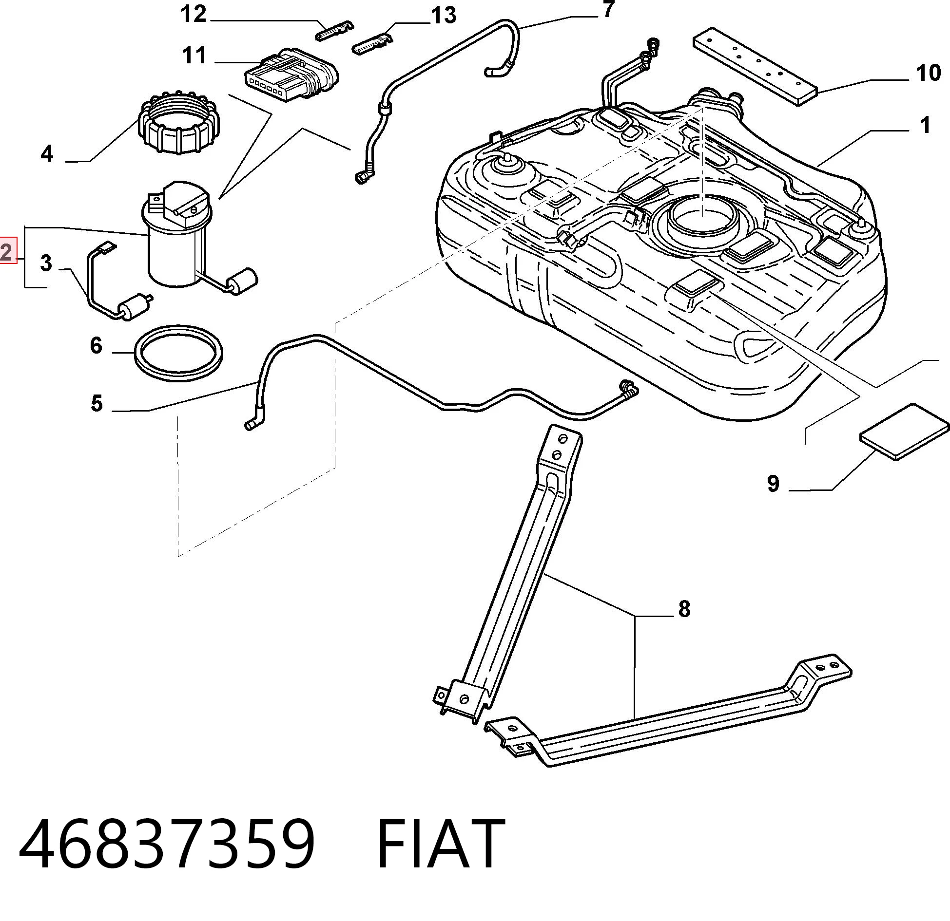 Паливний насос Magneti Marelli GA2260