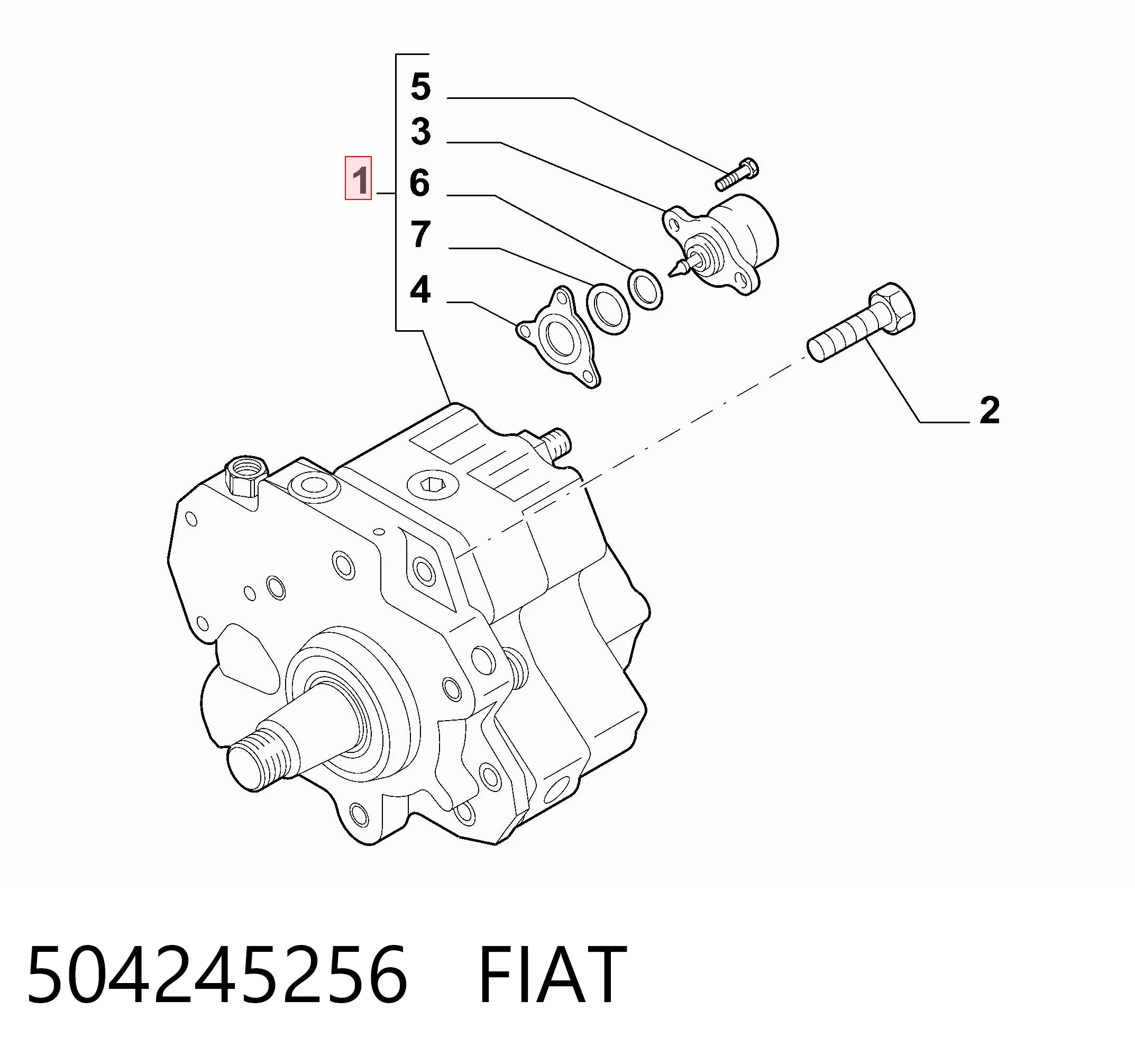 Купити 986437085 Bosch Насос паливний високого тиску (ПНВТ) - DIESEL