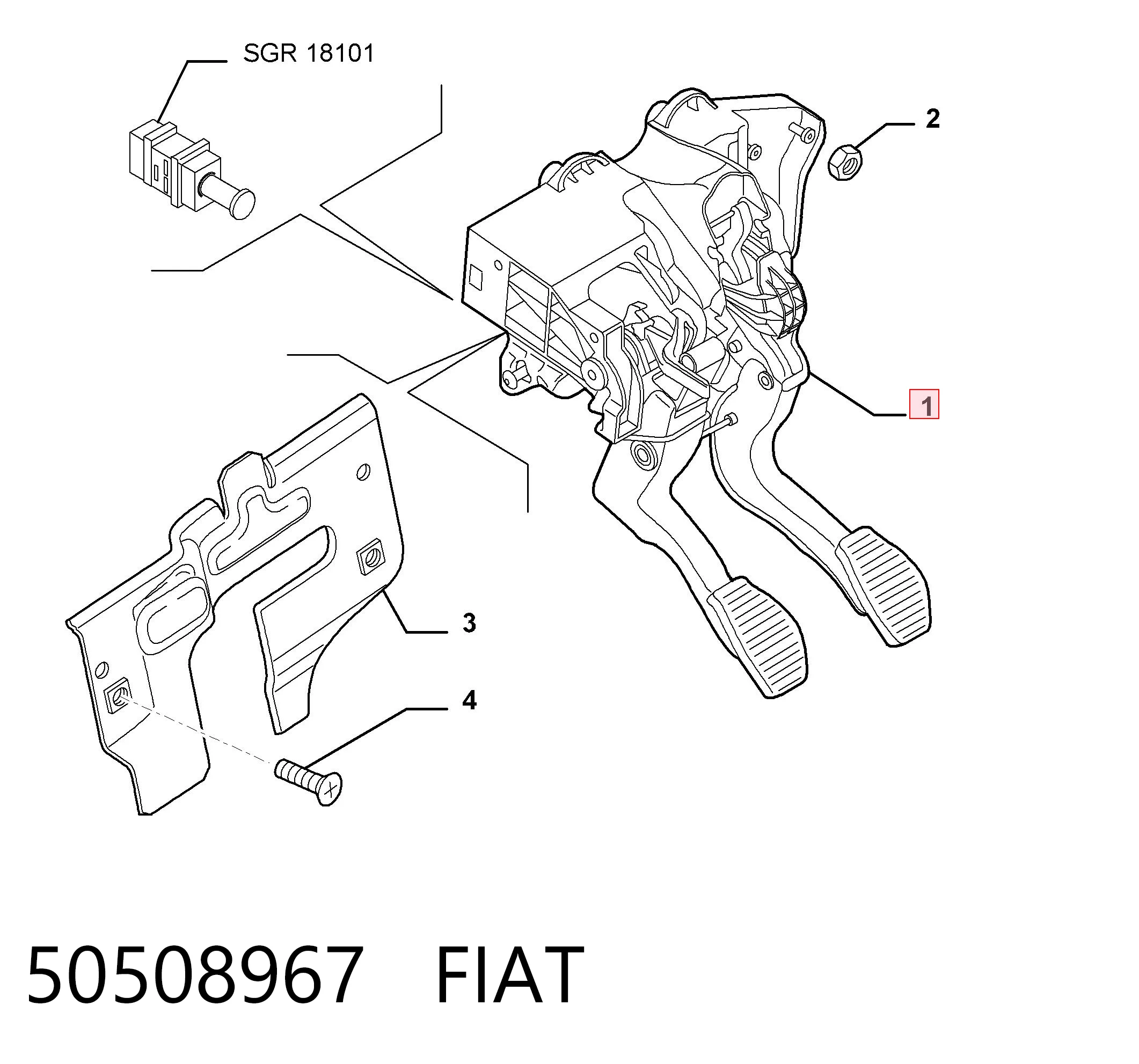 50508967 Fiat/Alfa/Lancia