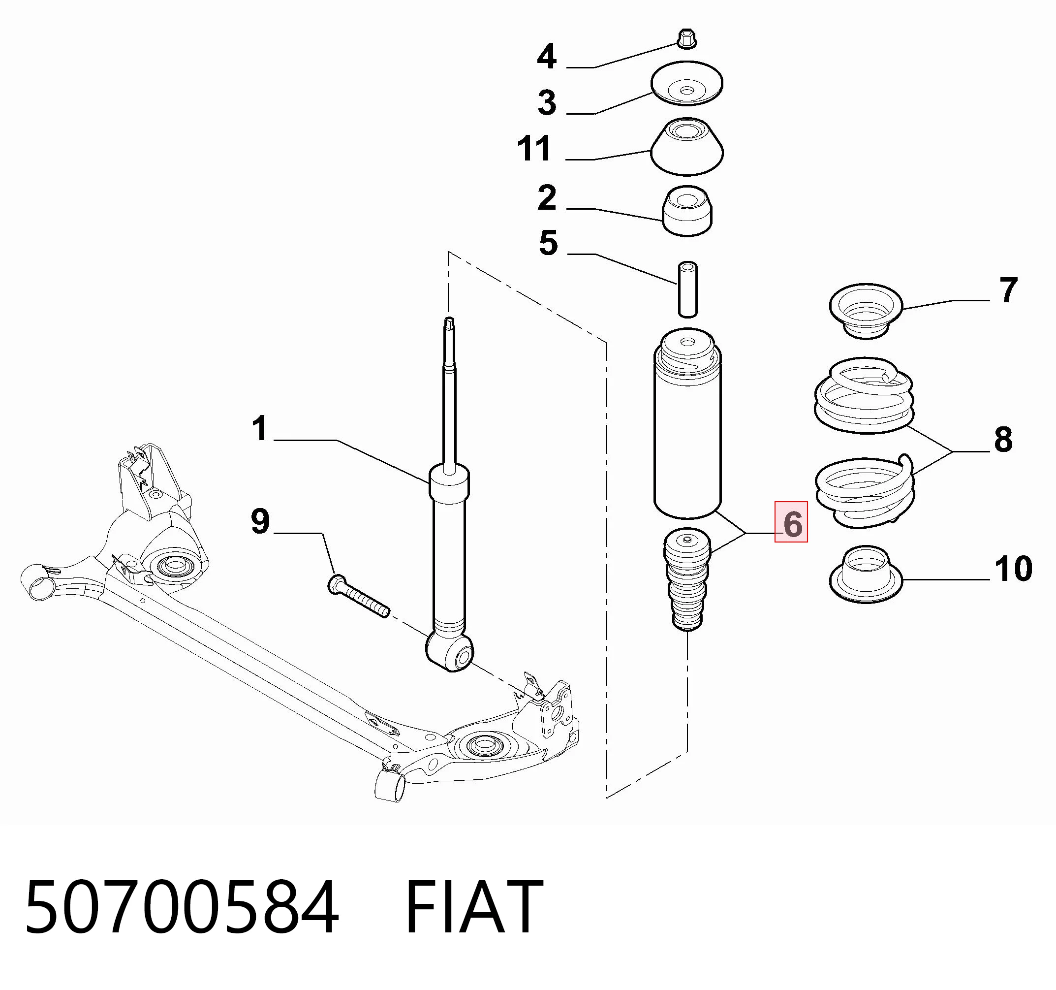 50700584 Fiat/Alfa/Lancia