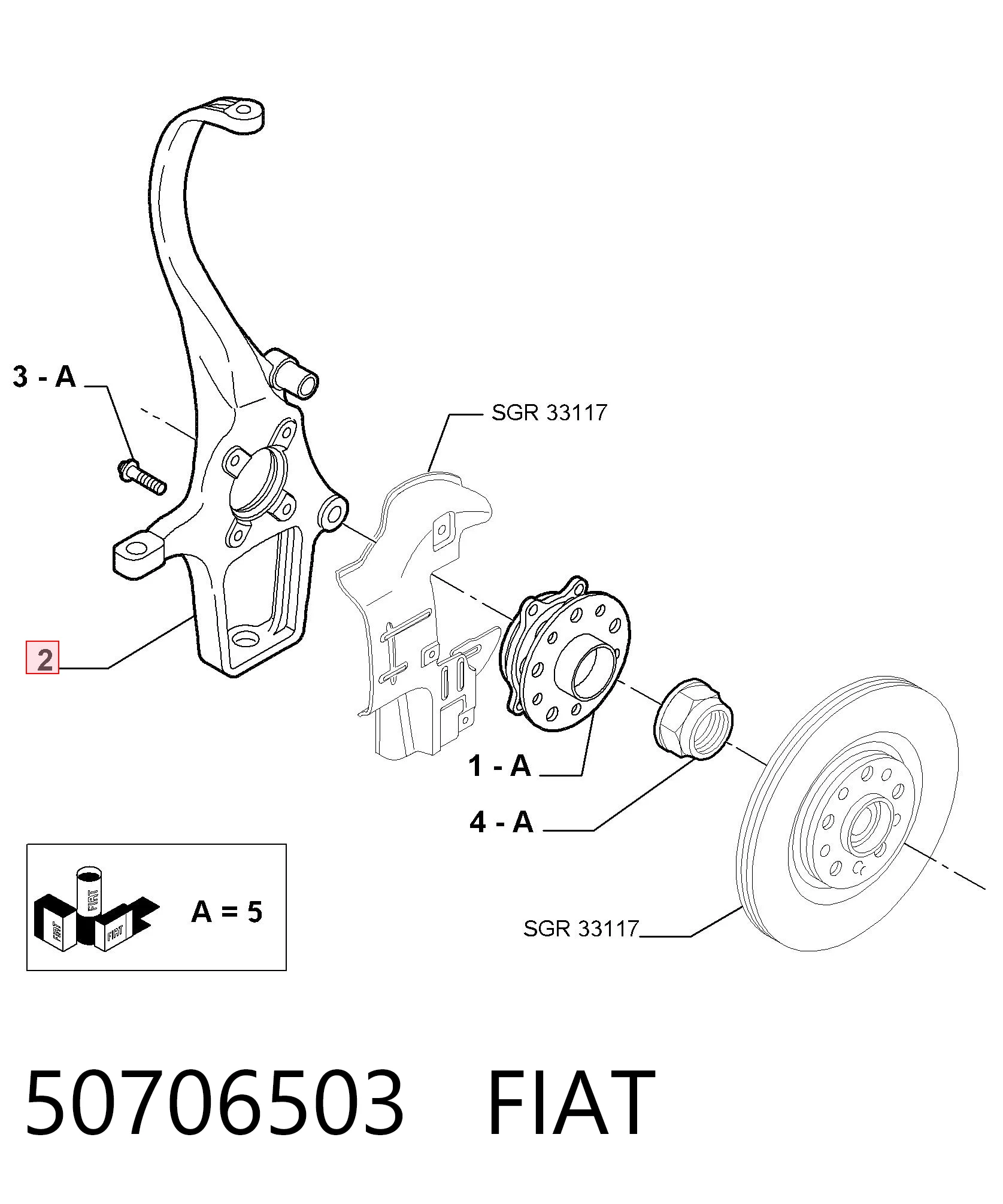 50706503 Fiat/Alfa/Lancia