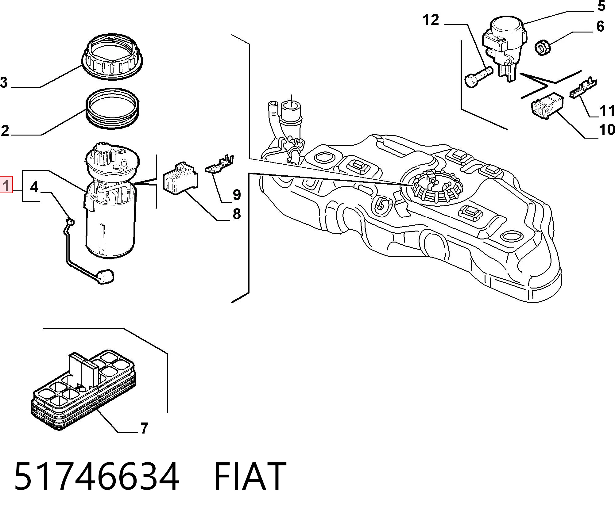 Модуль бензонасоса Bosch 580303008 ціна, від 116.95 USD