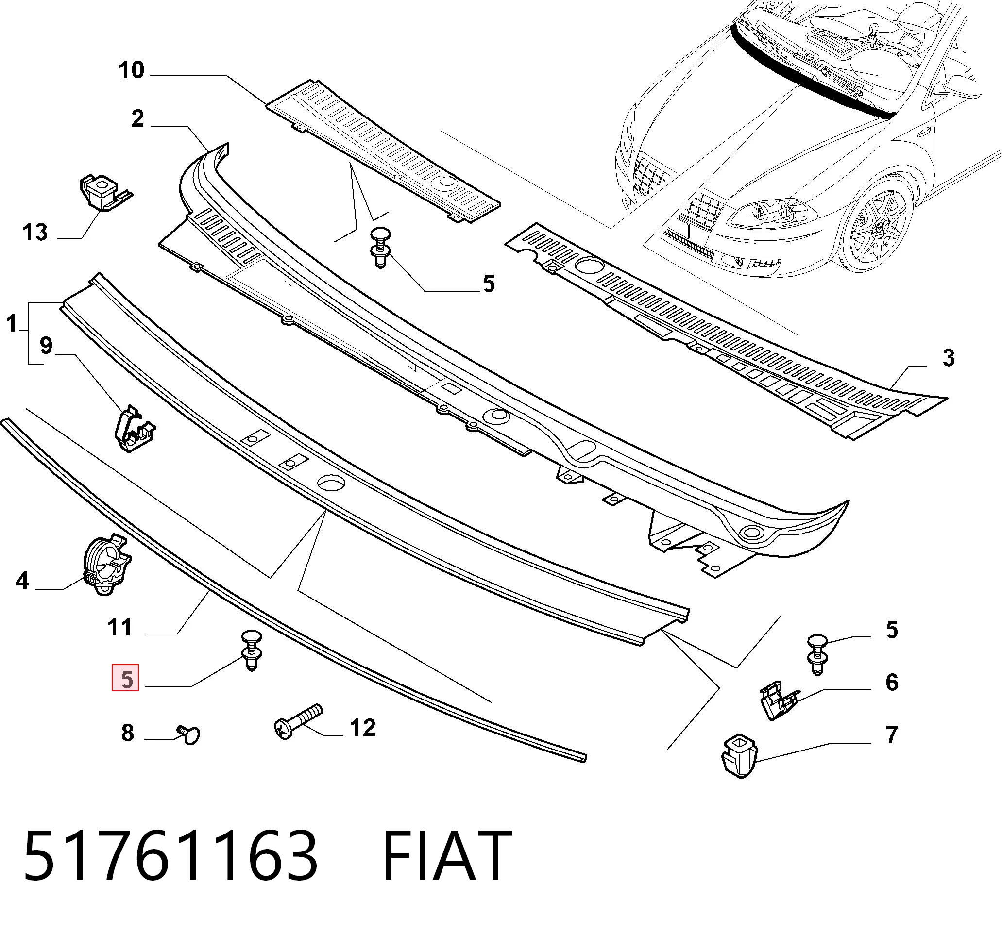 Пістон (кліп) кріплення обшивки дверей Peugeot/Citroen 91169621 ціна, від 0.56 USD