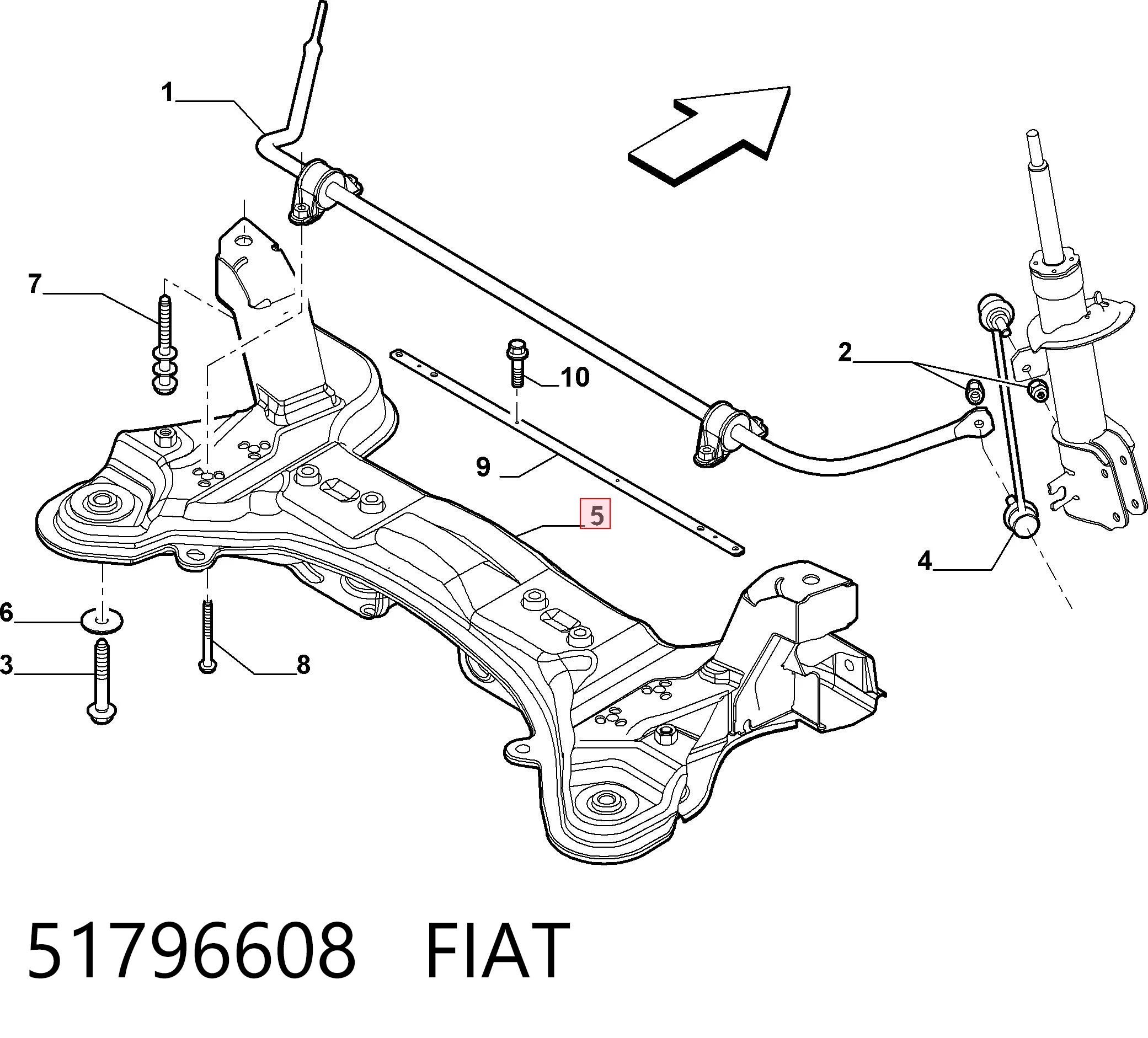 51796608 Fiat/Alfa/Lancia