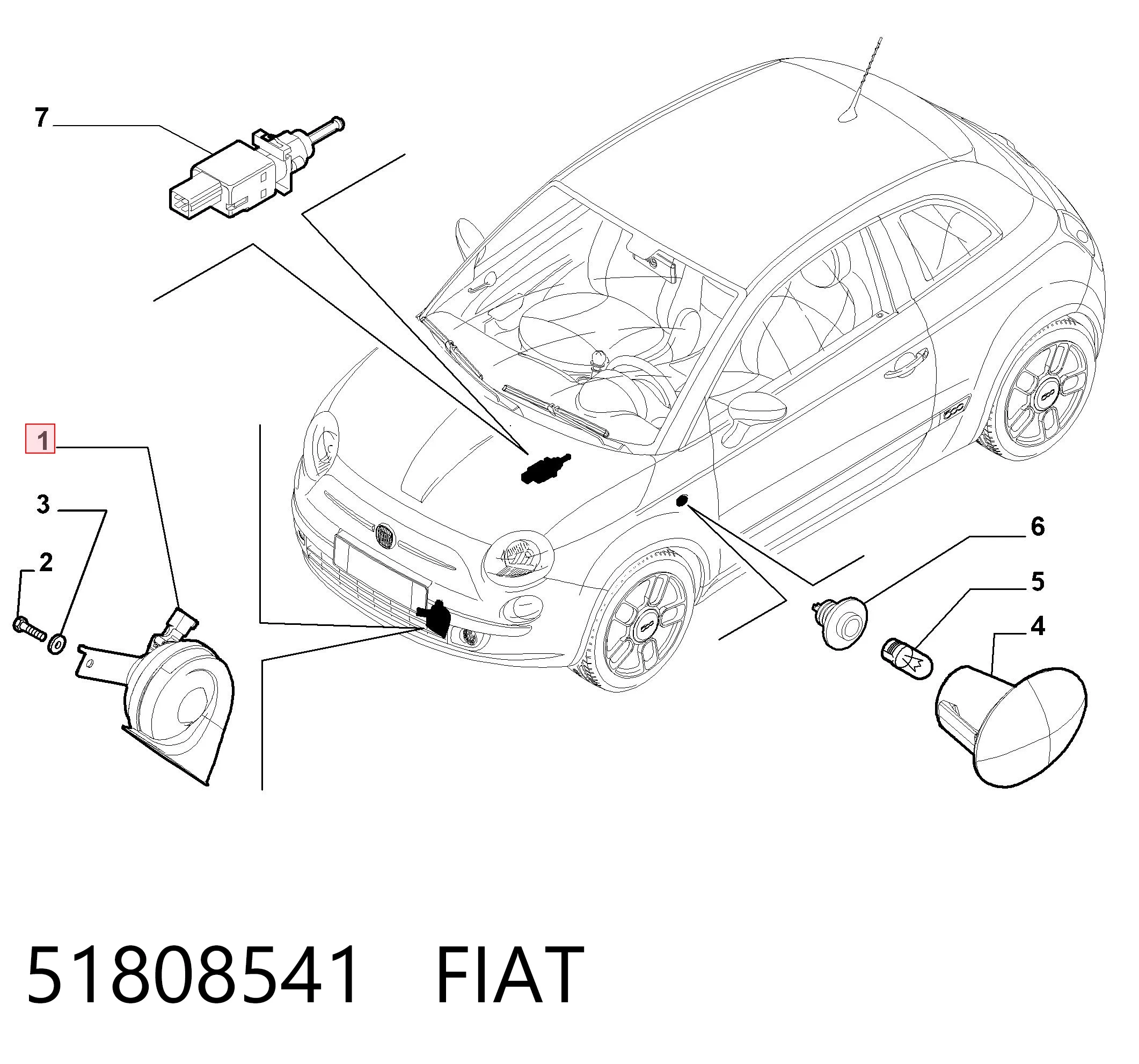 51808541 Fiat/Alfa/Lancia