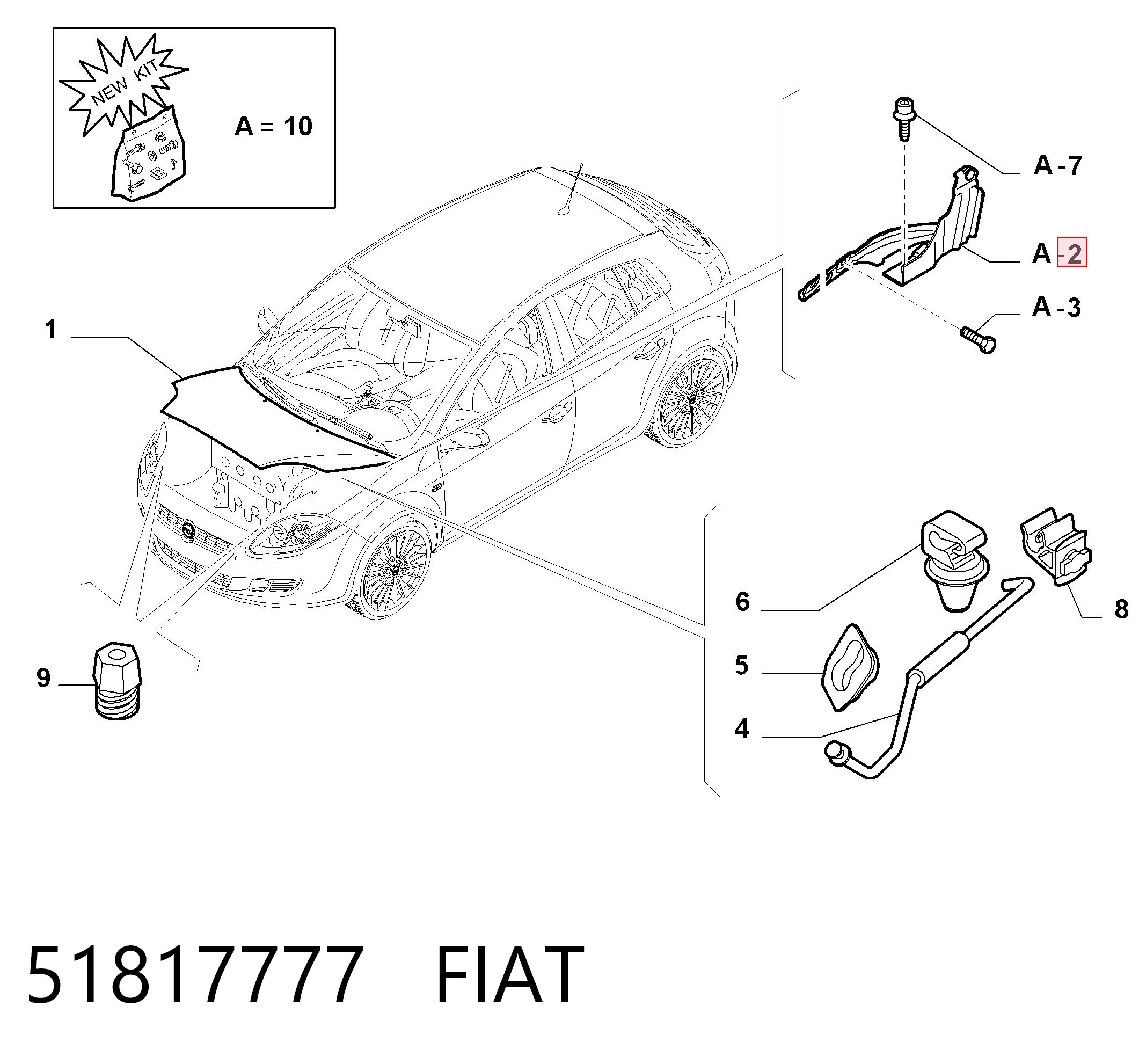 51817777 Fiat/Alfa/Lancia