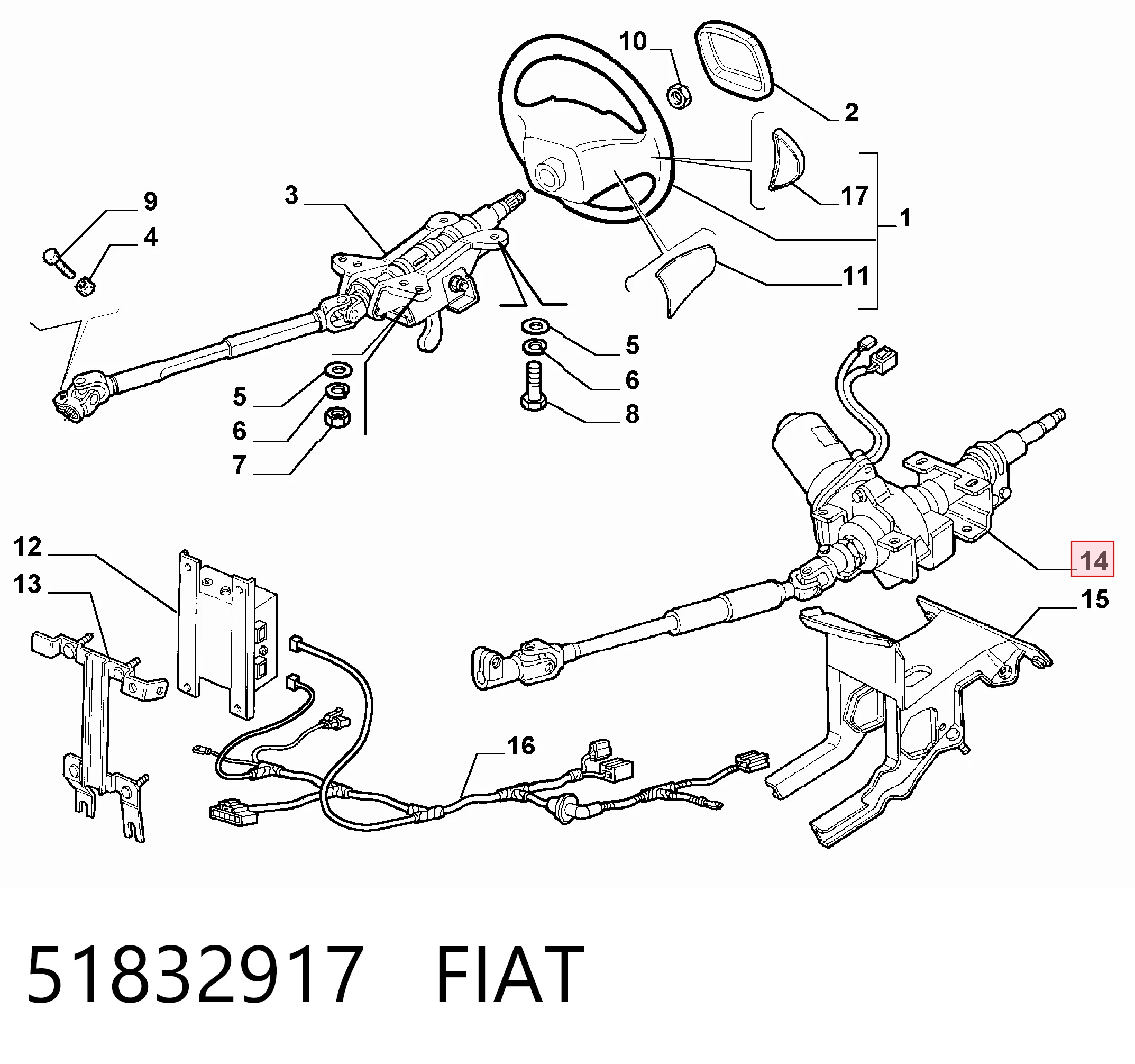 51832917 Fiat/Alfa/Lancia