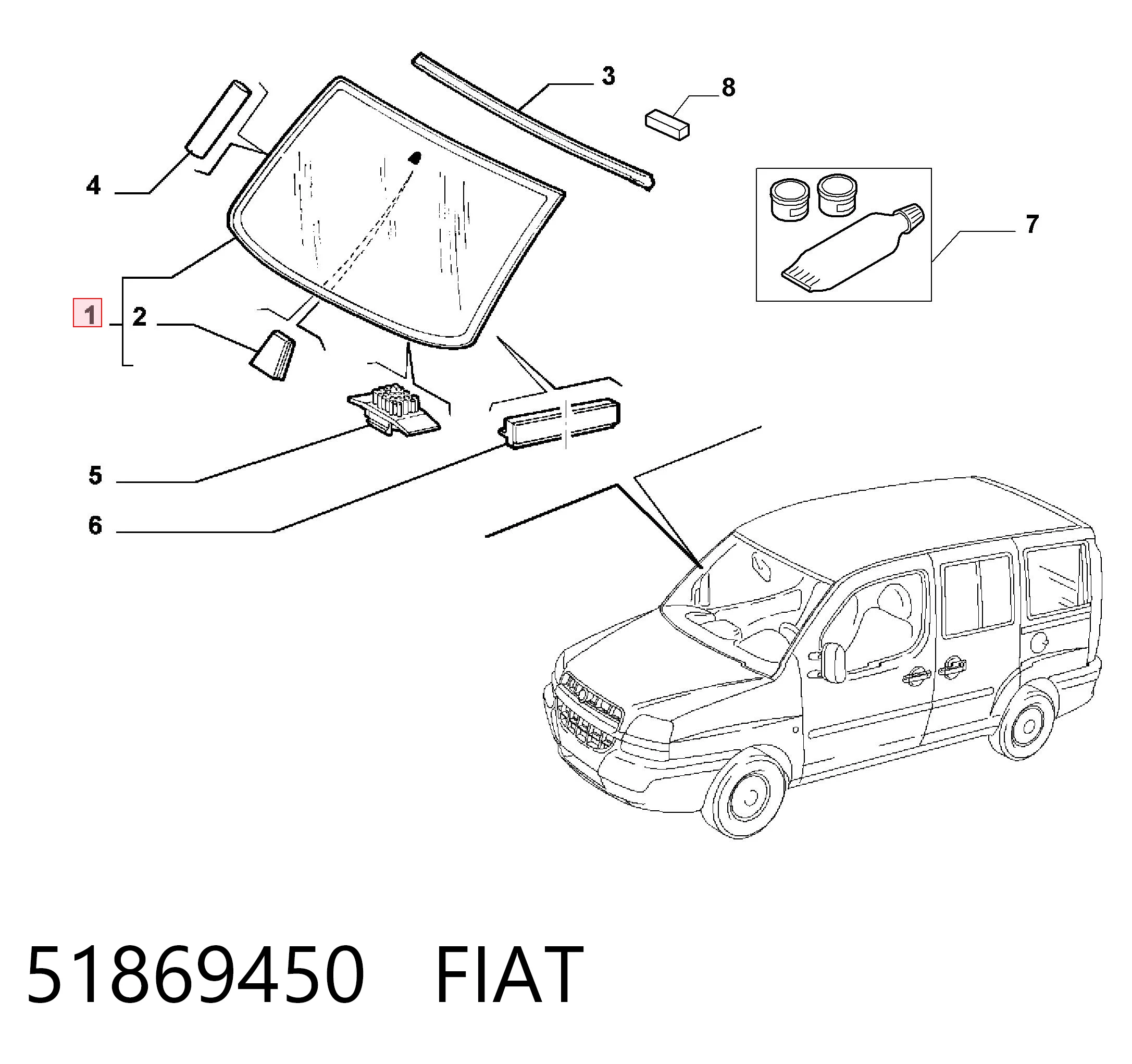 AB26280A Pilkington Автомобільне скло