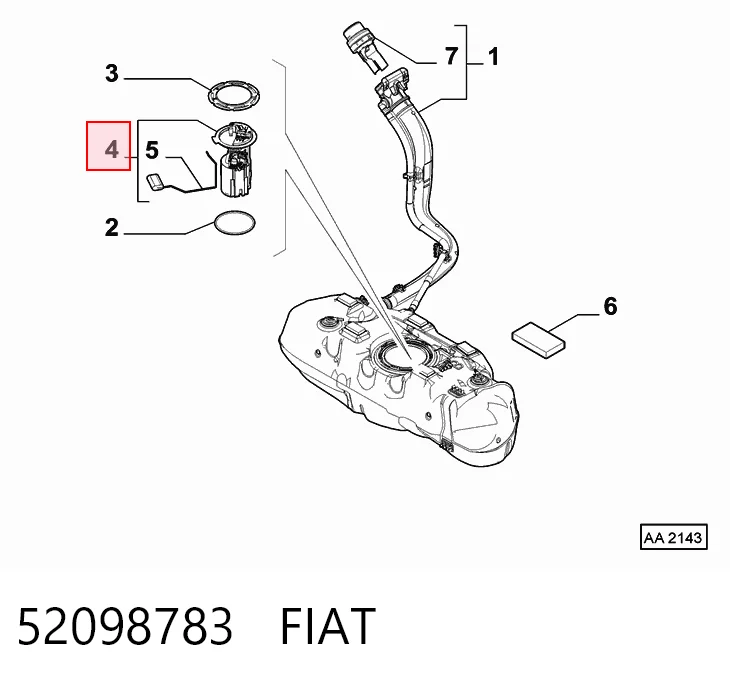 MAM00211M Magneti Marelli Електробензонасос