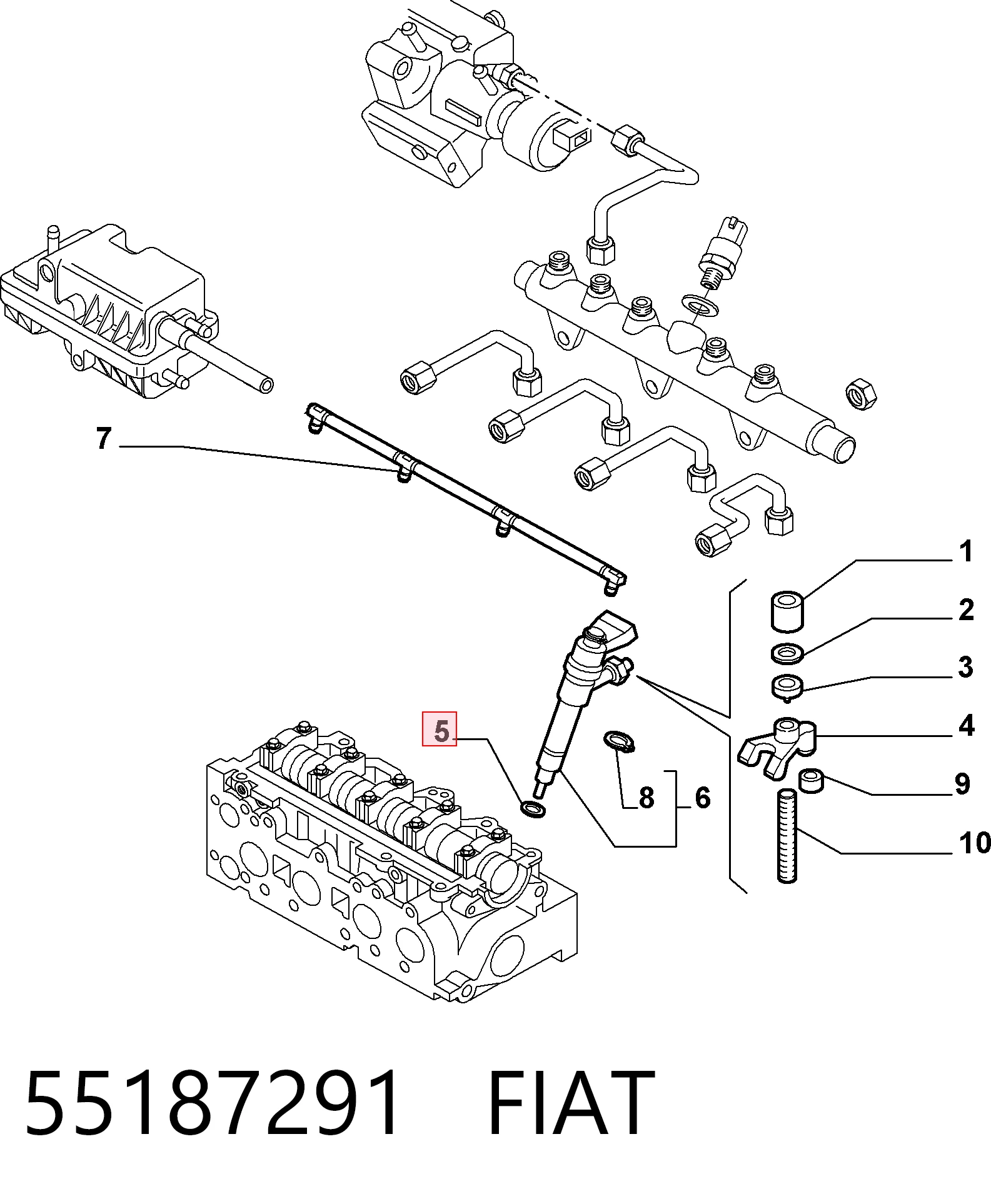 Форсунка паливна Bosch 445110068 ціна, від 30.93 USD