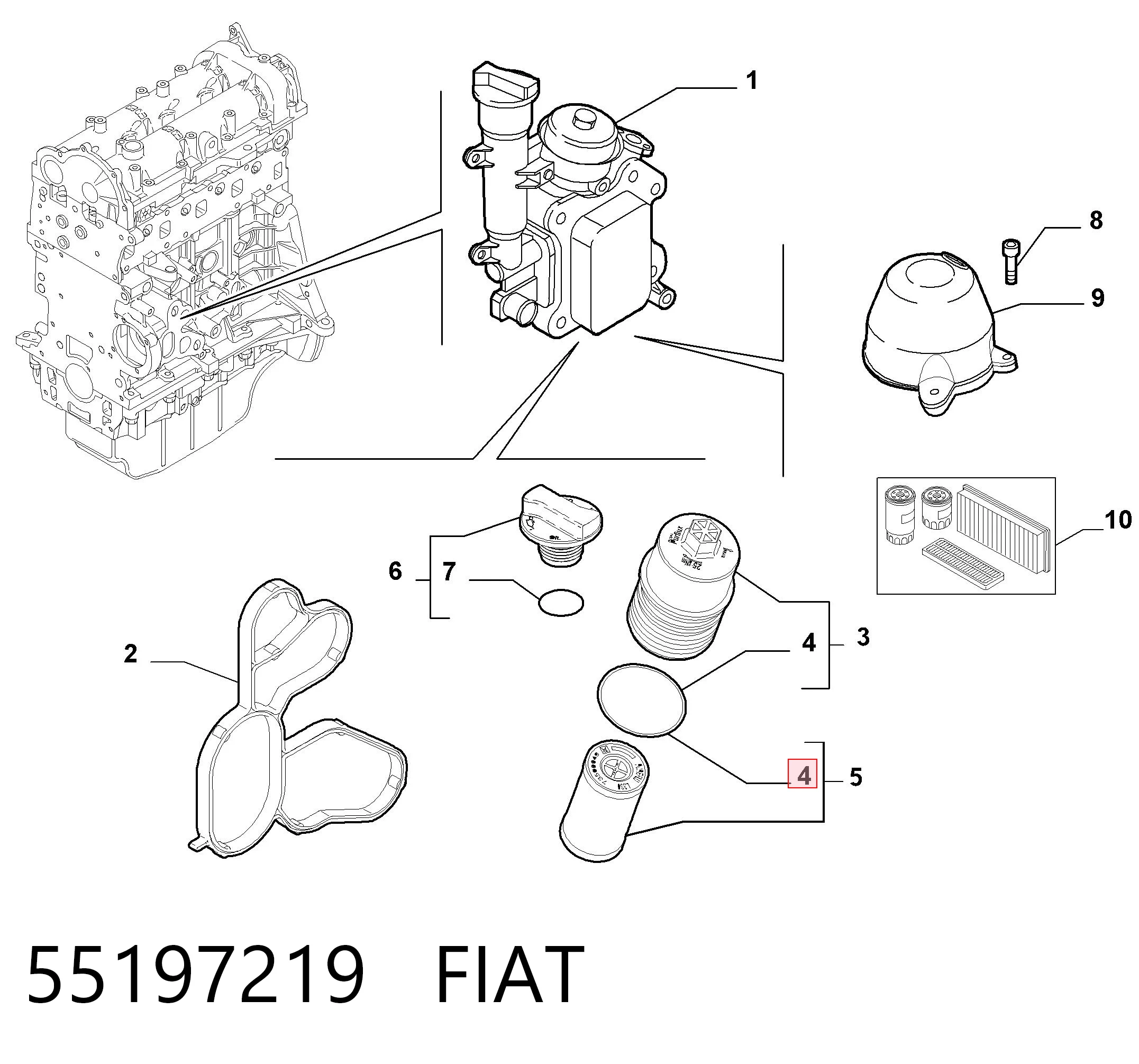 55197219 Fiat/Alfa/Lancia