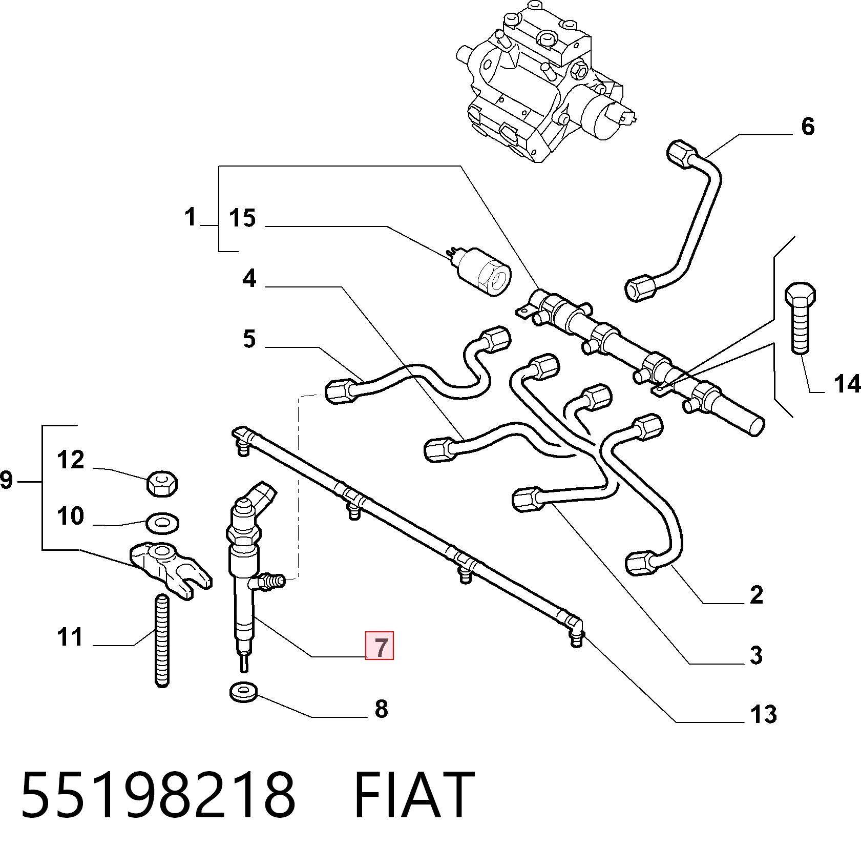 Паливні форсунки 445110243 Bosch